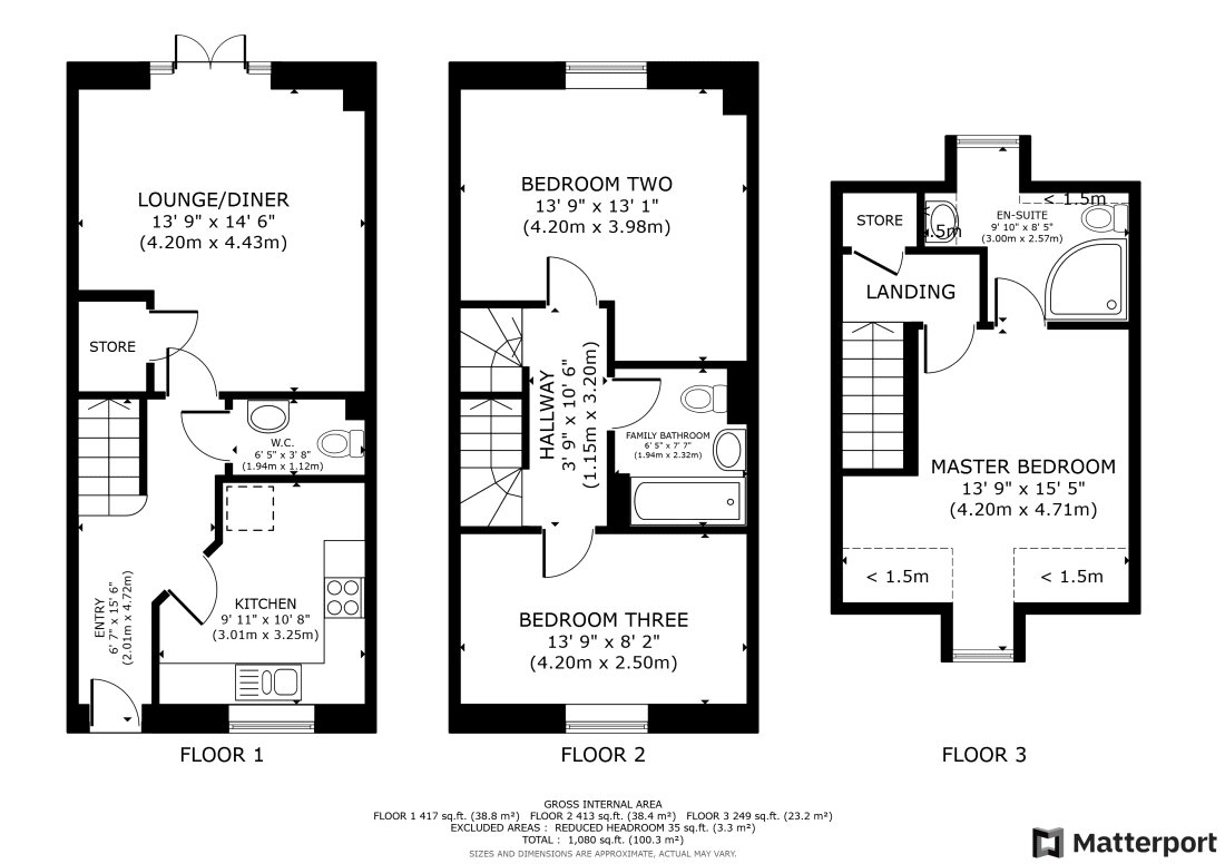 Holly Blue Drive, Iwade, Sittingbourne, Kent ME9, 3 bedroom terraced