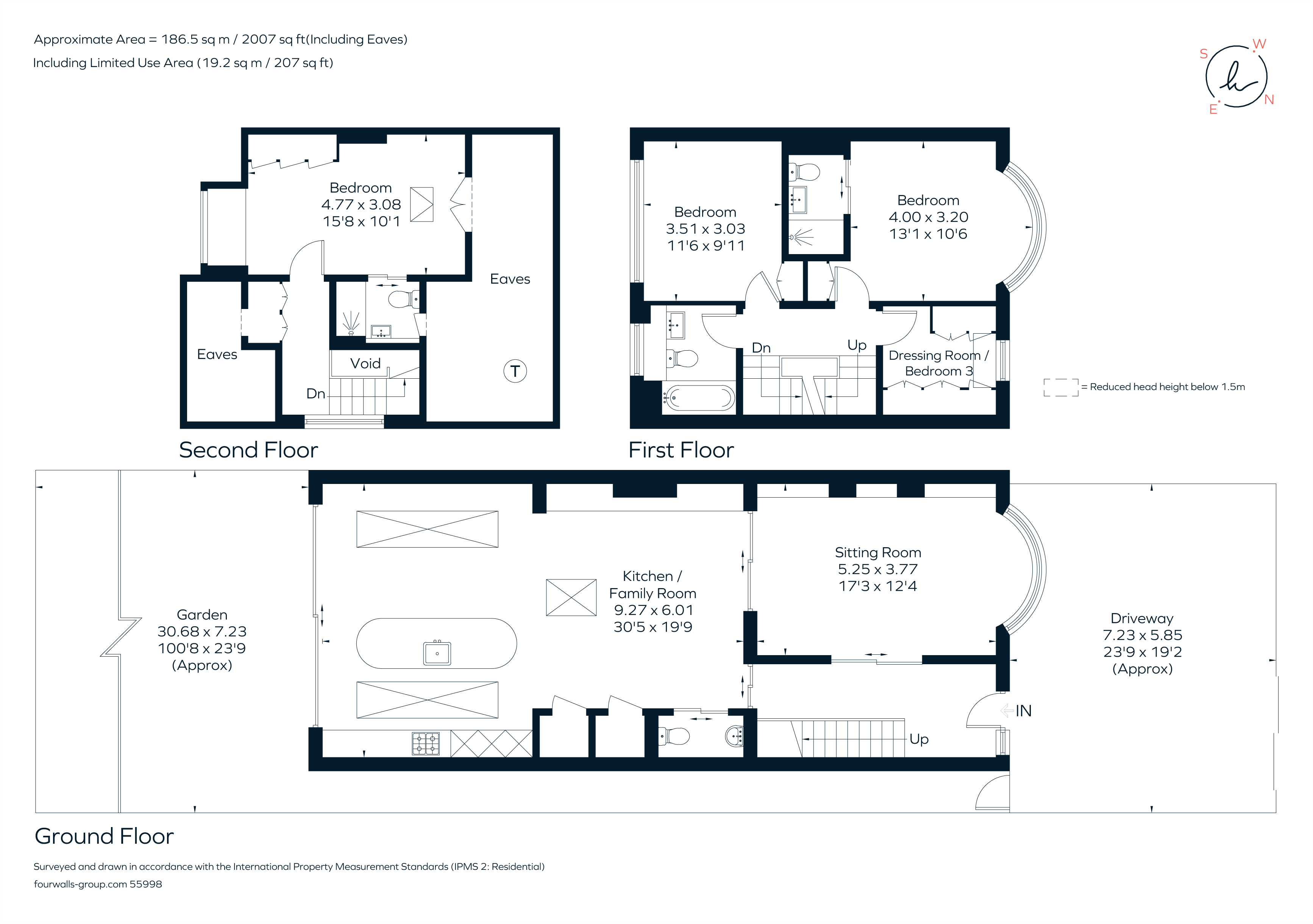 97, Park Road, London floorplan