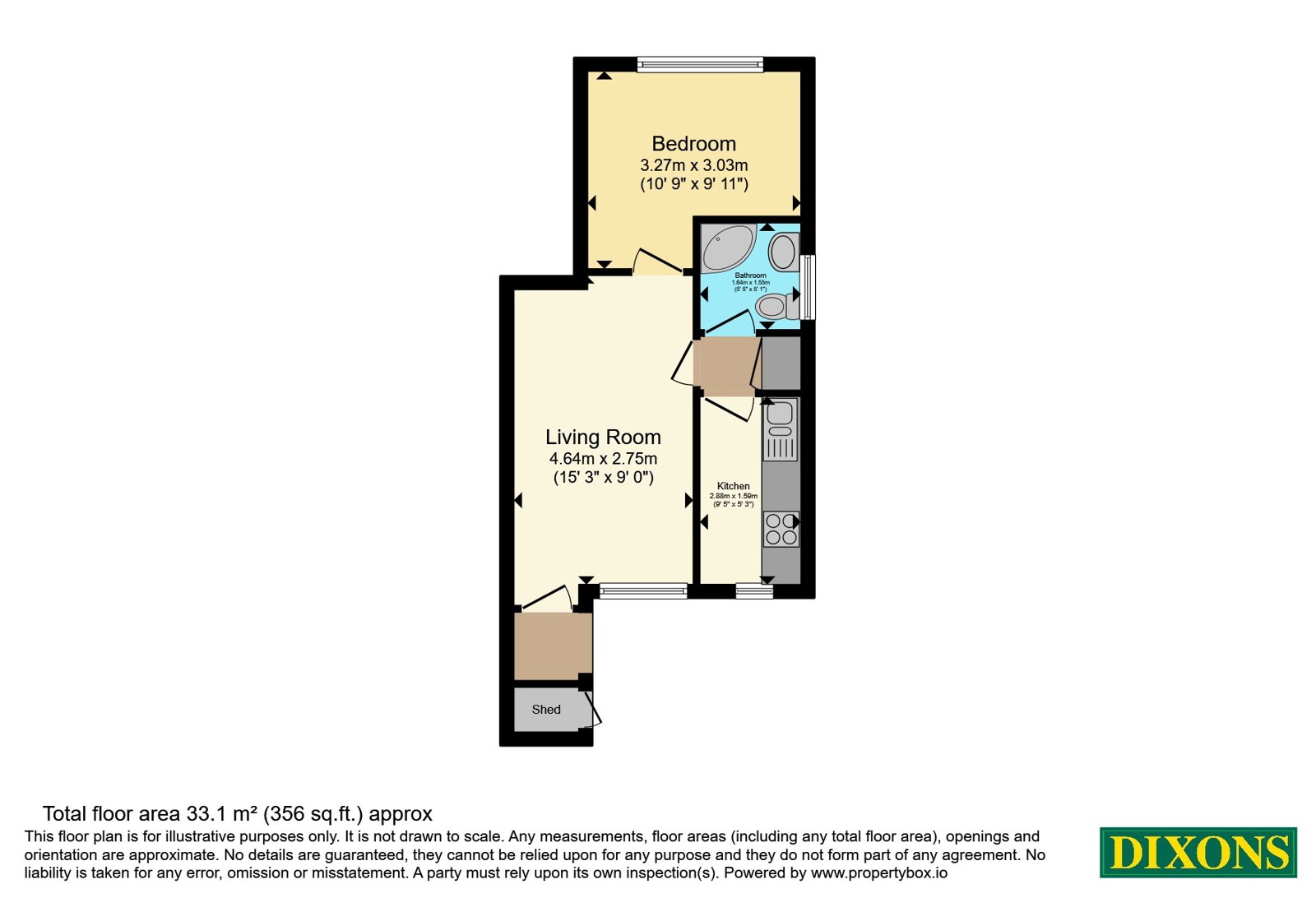 4, Maybank Close, Staffordshire floorplan