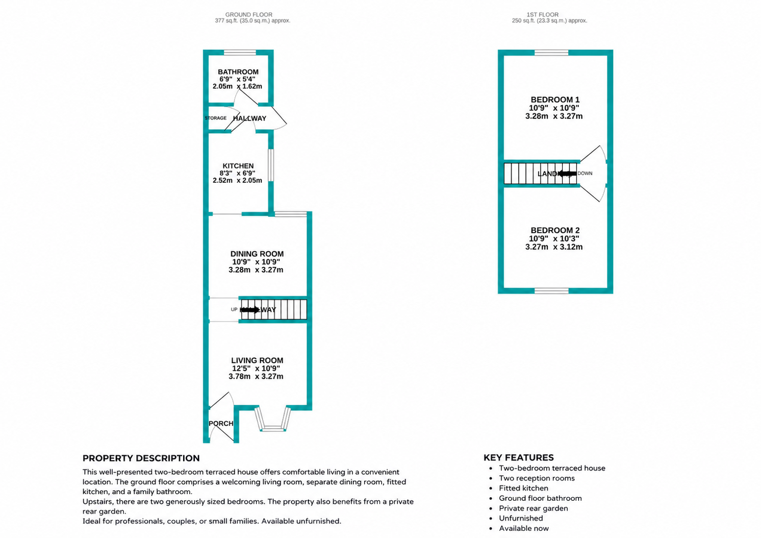 135, Turners Road South, Luton floorplan