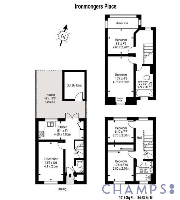 Flat 28, Ironmongers Place, Canary Wharf, London floorplan