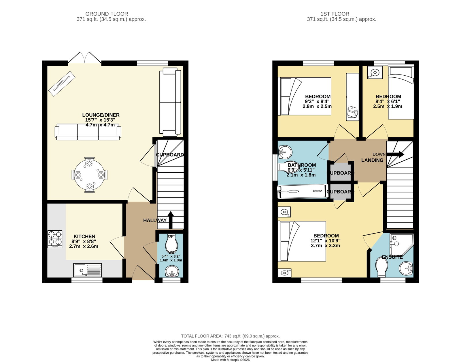 53, Temeraire Road, Plymouth floorplan