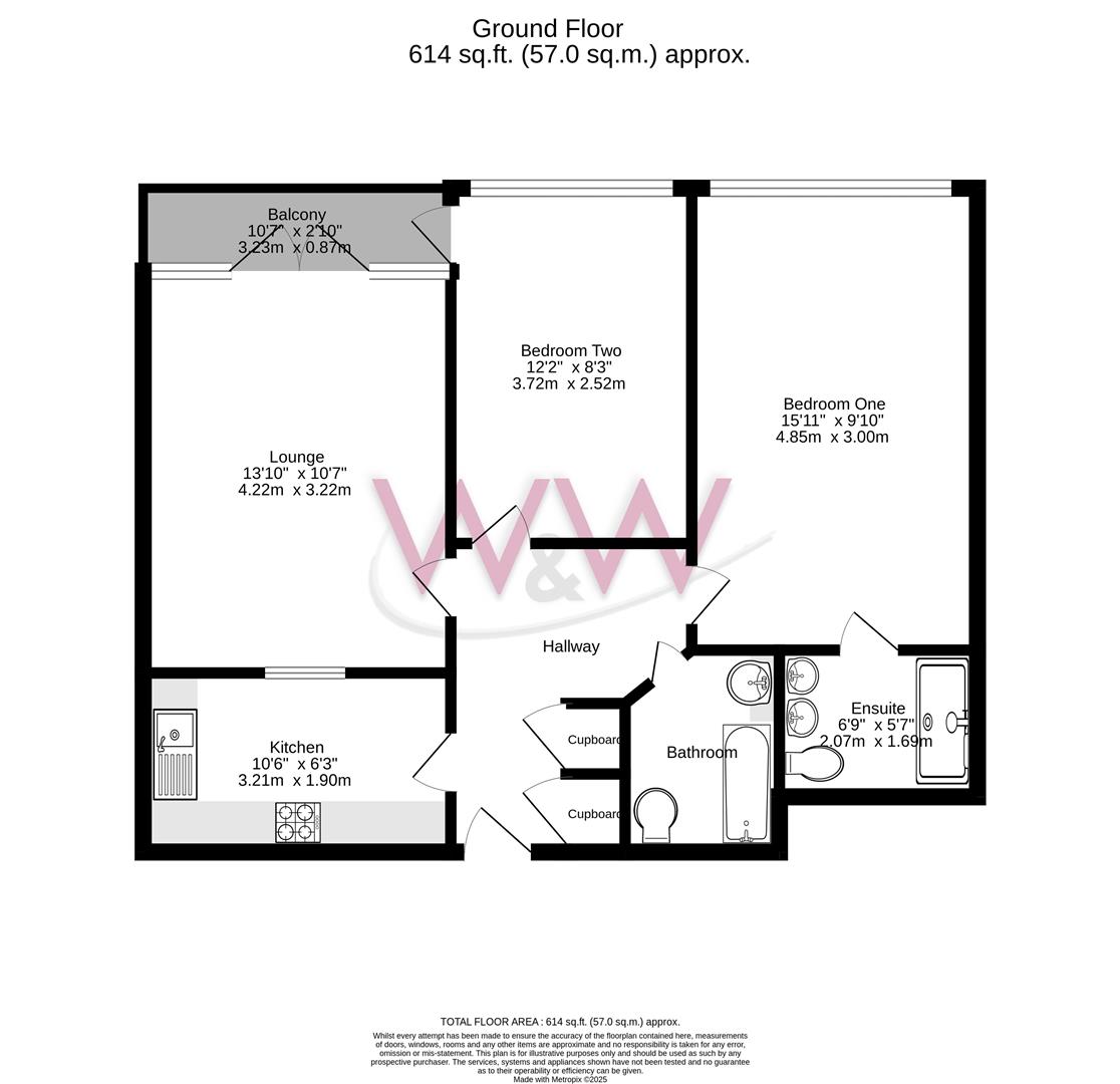 37, Arbour Court, Fareham floorplan