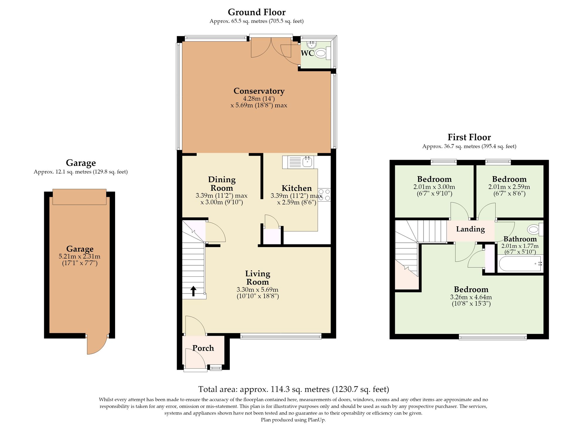 12 Mayfield Way, Stowmarket floorplan