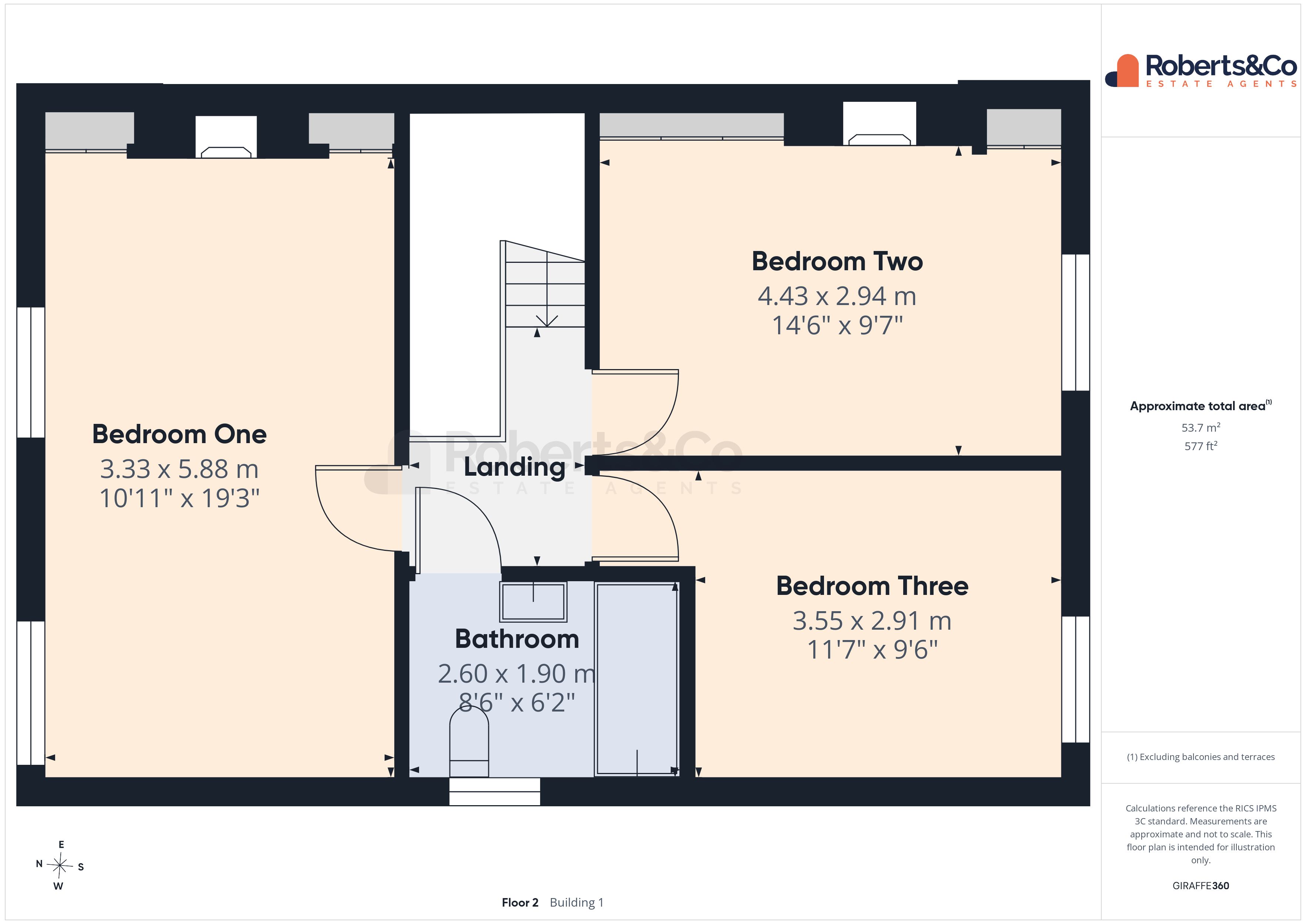 1, Lower Bank Road, Fulwood floorplan