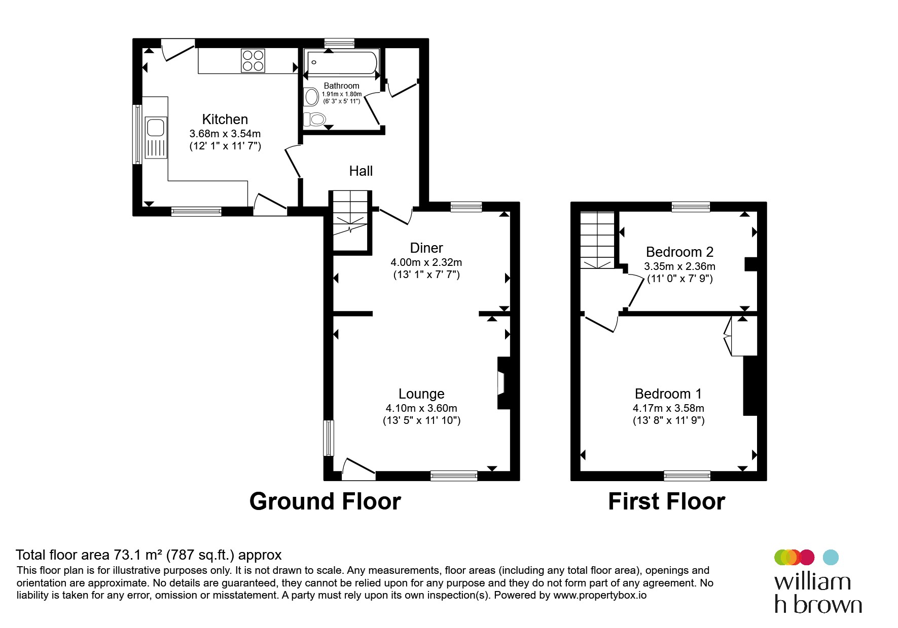 86, Seagate Road, Spalding floorplan