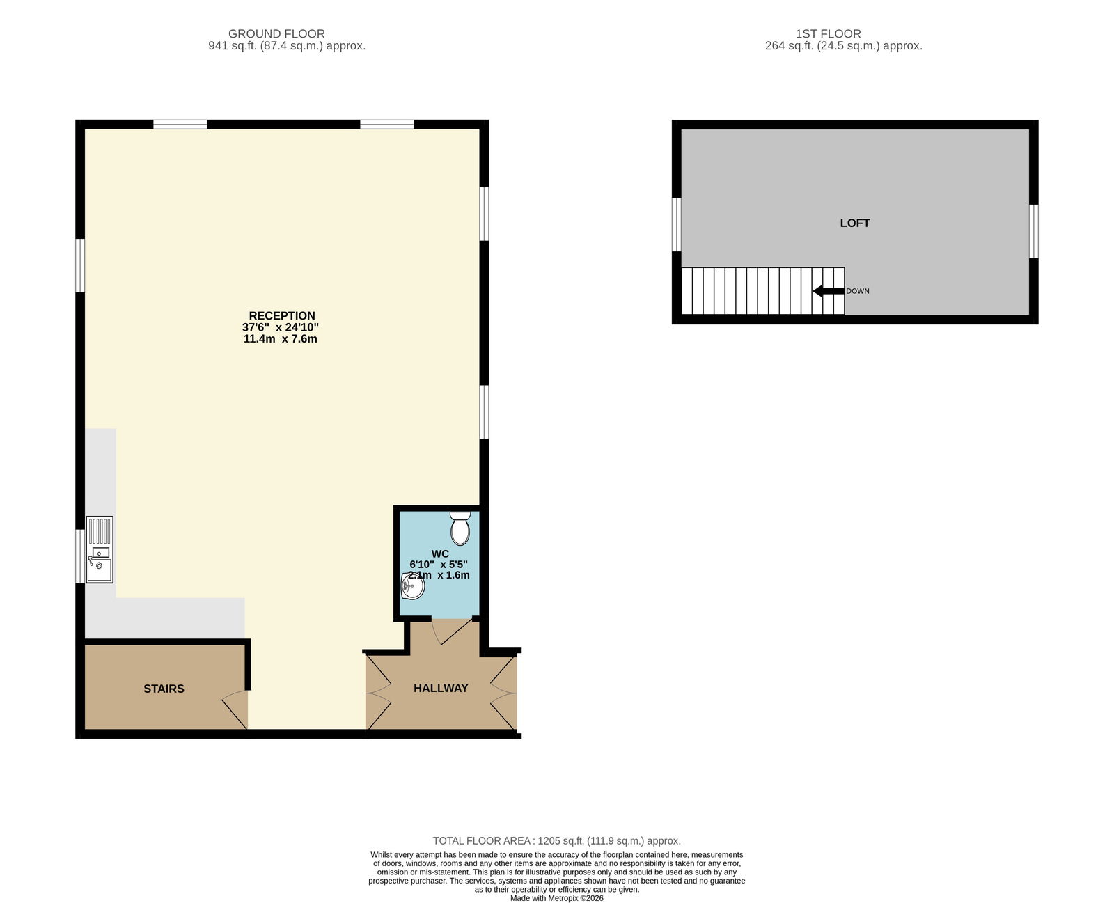 Manse, Shetland floorplan