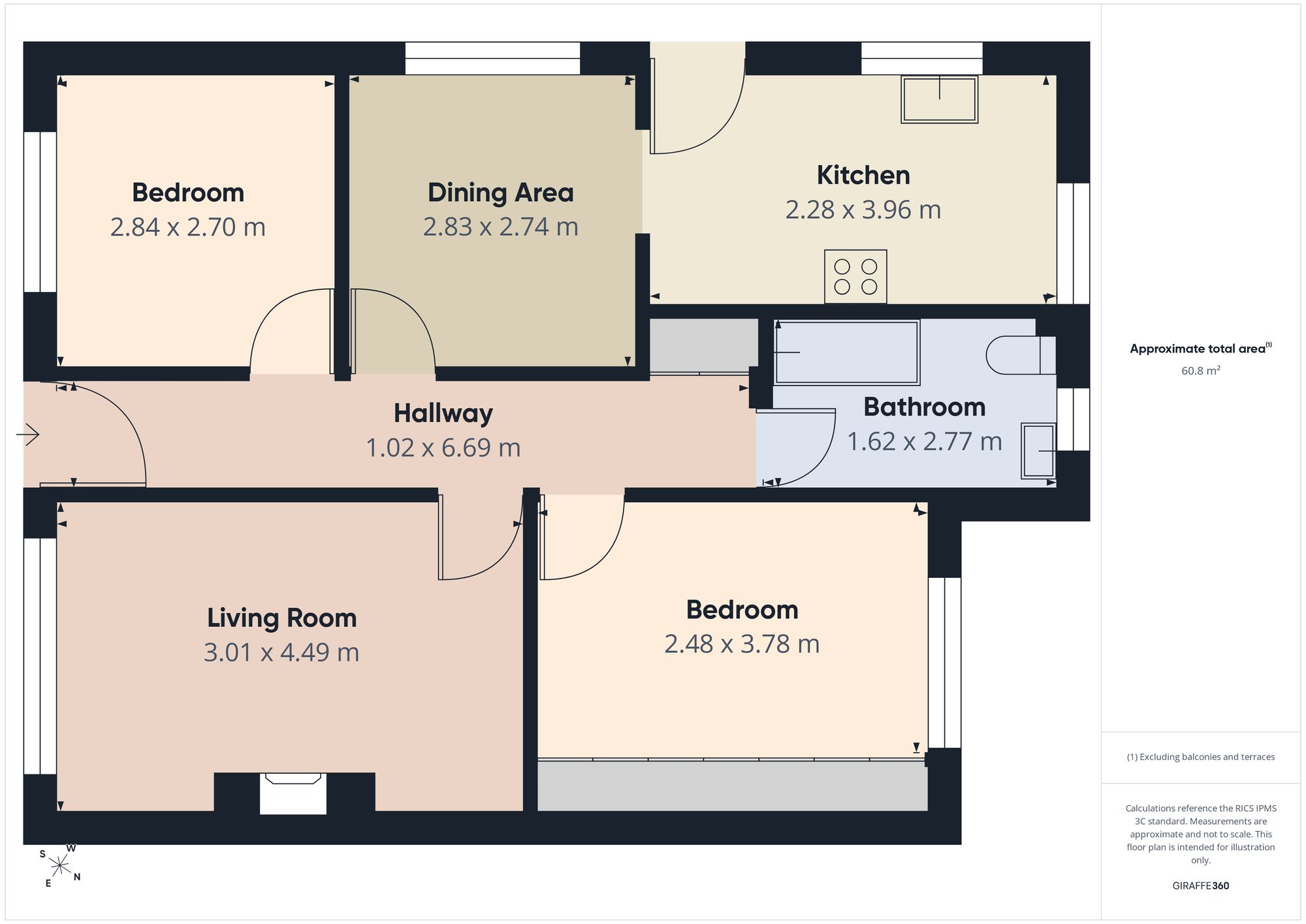 2 Stoney Lane, Gateshead floorplan