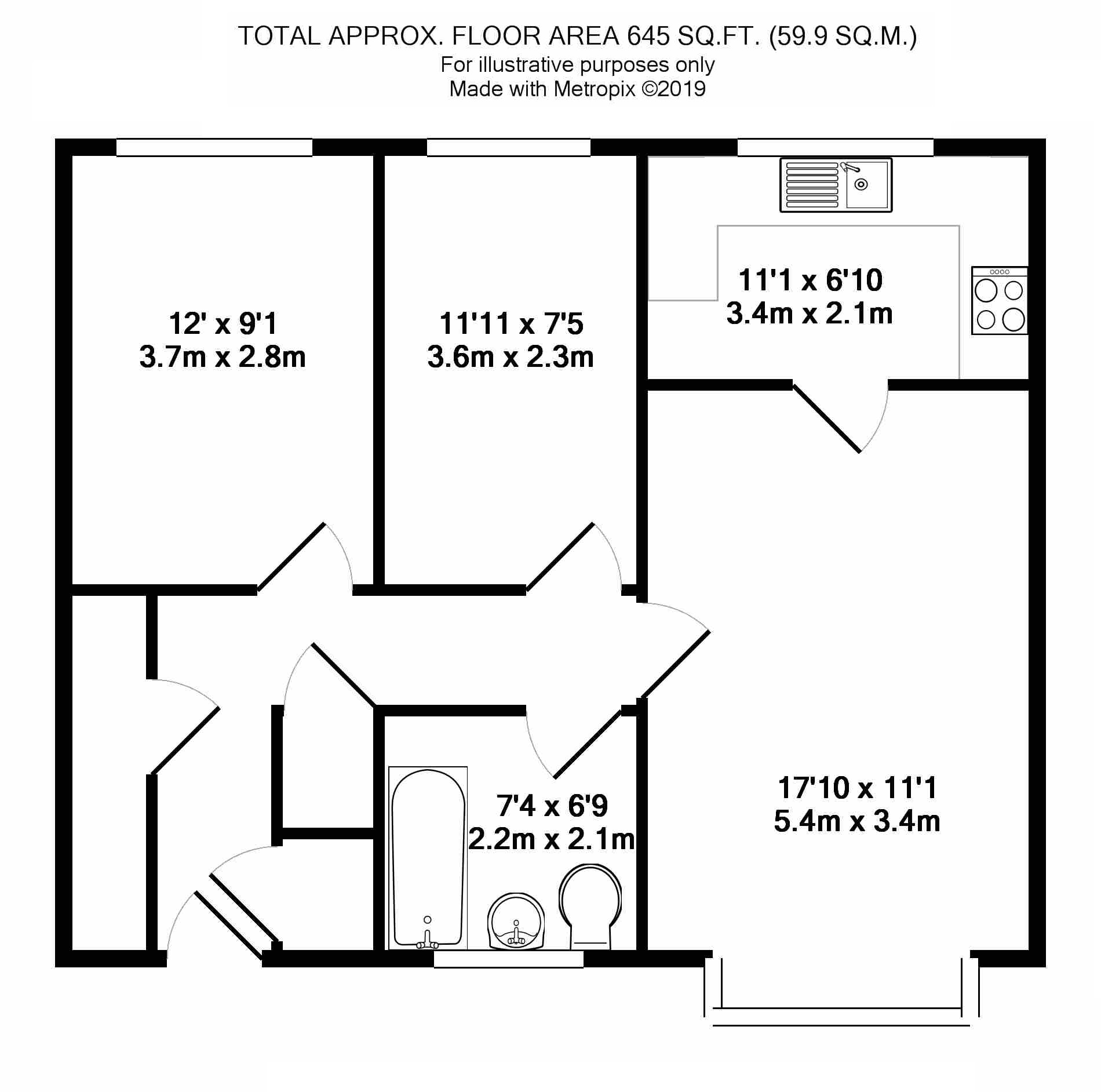 2 Bedrooms  for sale in Grange Close North, Bristol BS9