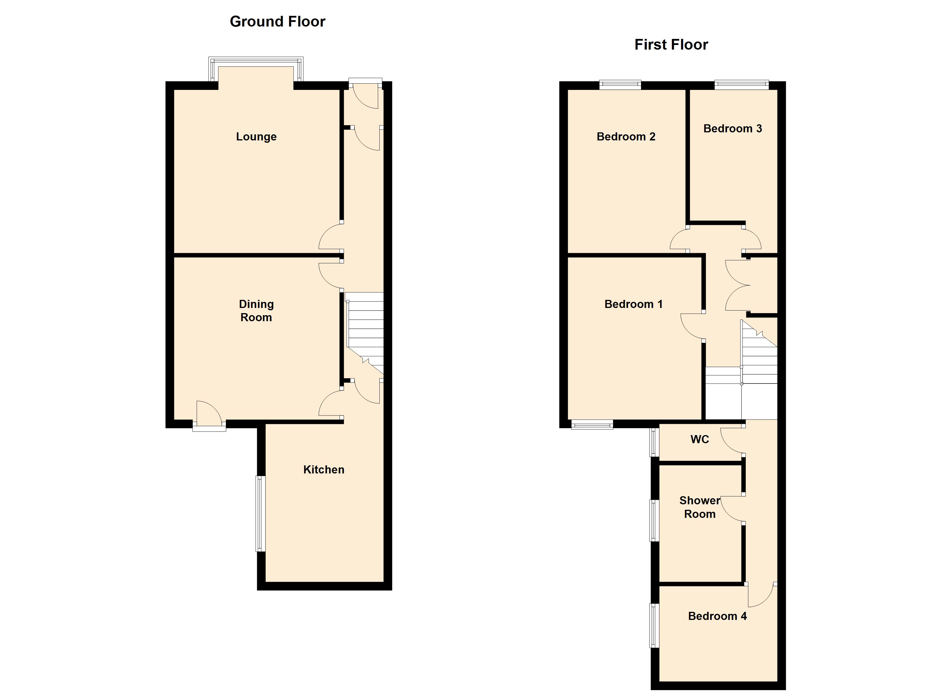 4 Bedrooms Terraced house to rent in South King Street, Blackpool, Lancashire FY1
