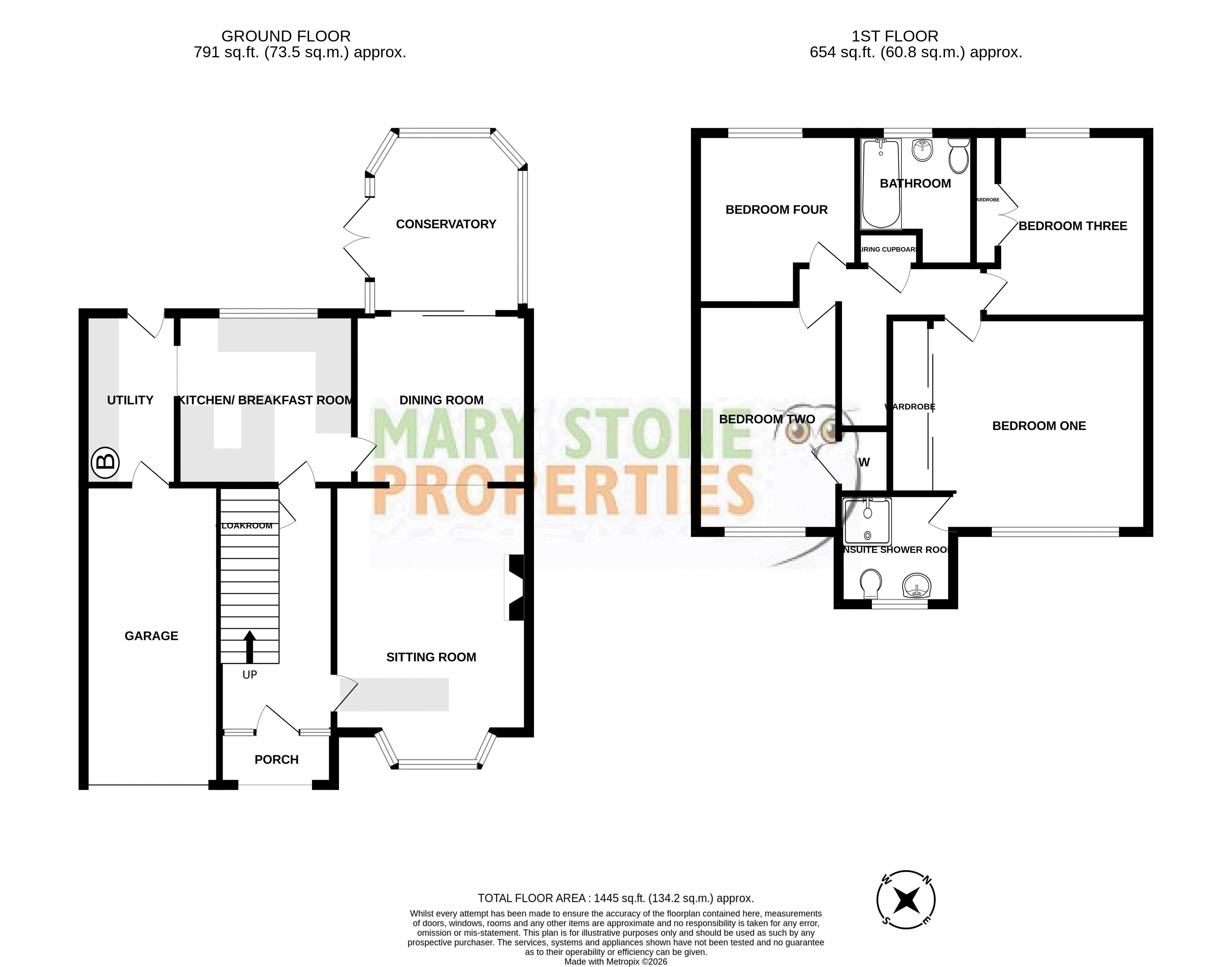 29, Boraston Drive, Tenbury Wells floorplan