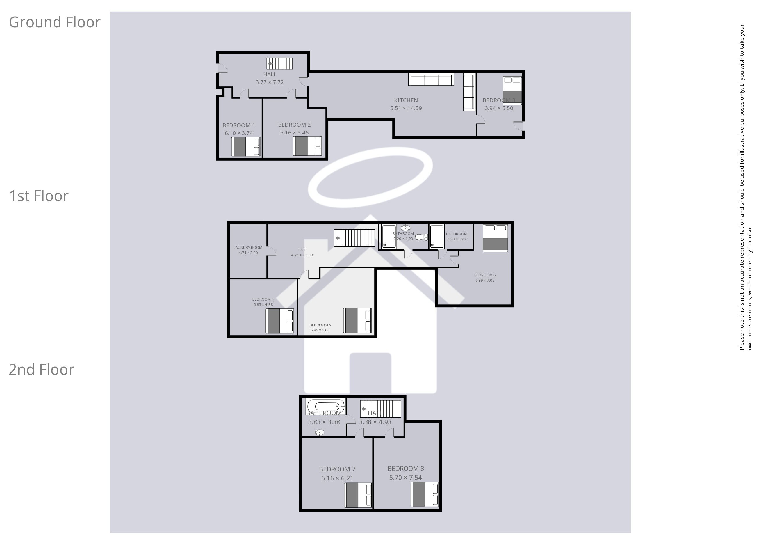 8 Bedrooms  to rent in Merthyr Street, Cathays, Cardiff CF24