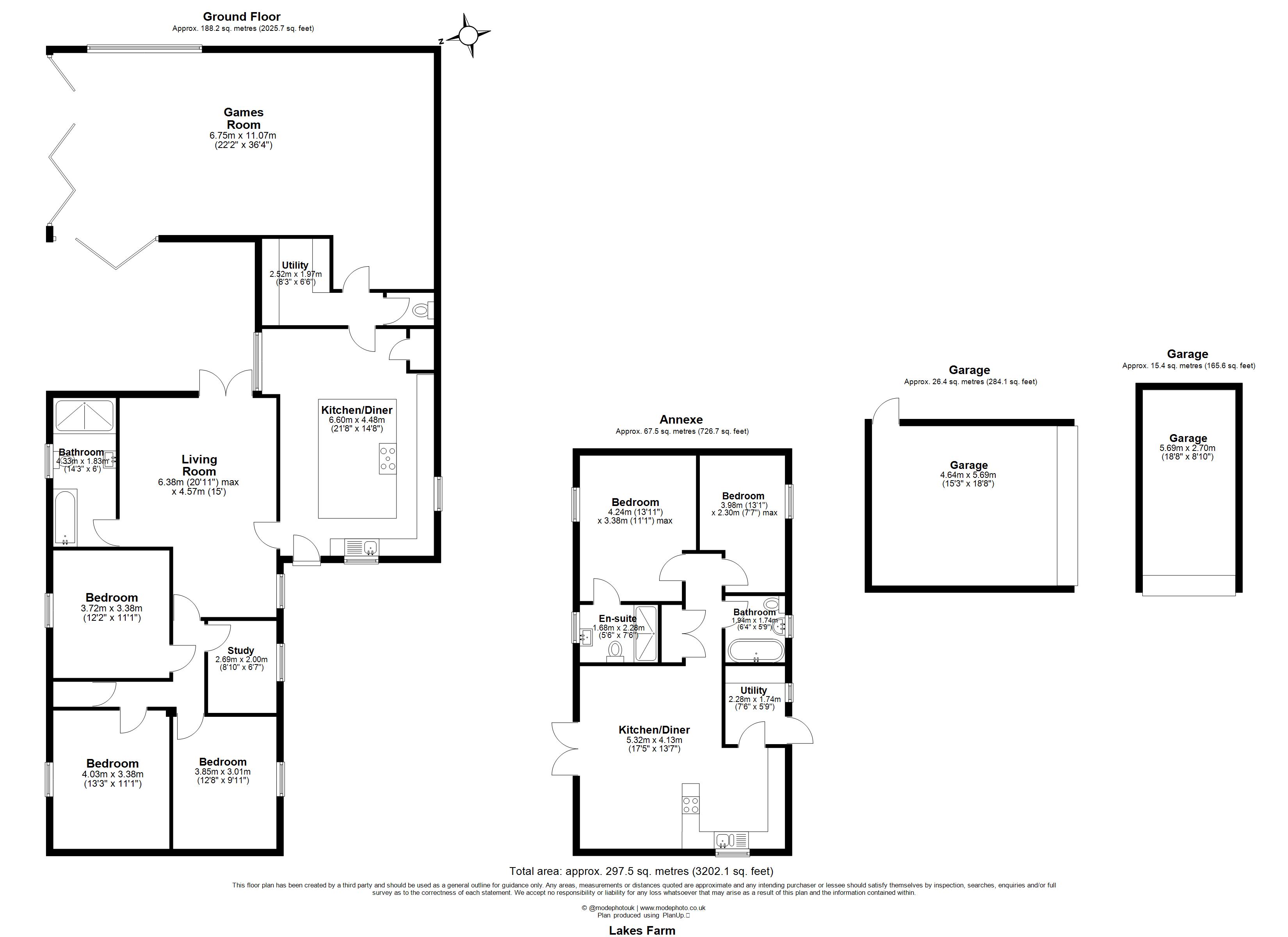 Lakes Farm,, Braintree Green, Braintree floorplan