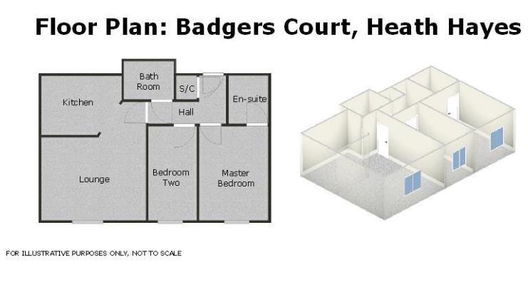 Apartment 20, 94, Hednesford Road, Cannock floorplan