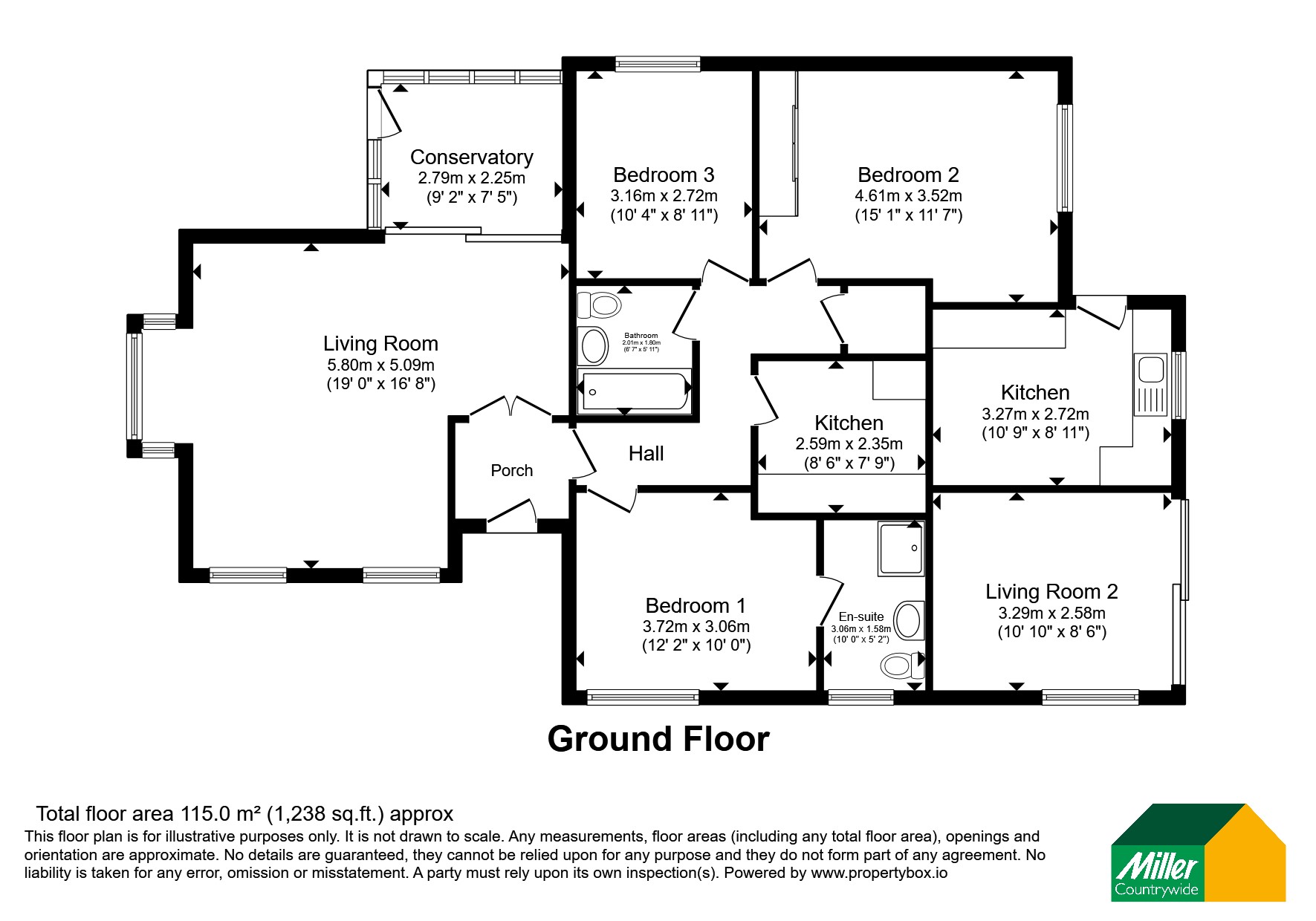 Kayleigh,, Old Carnon Hill, Truro floorplan