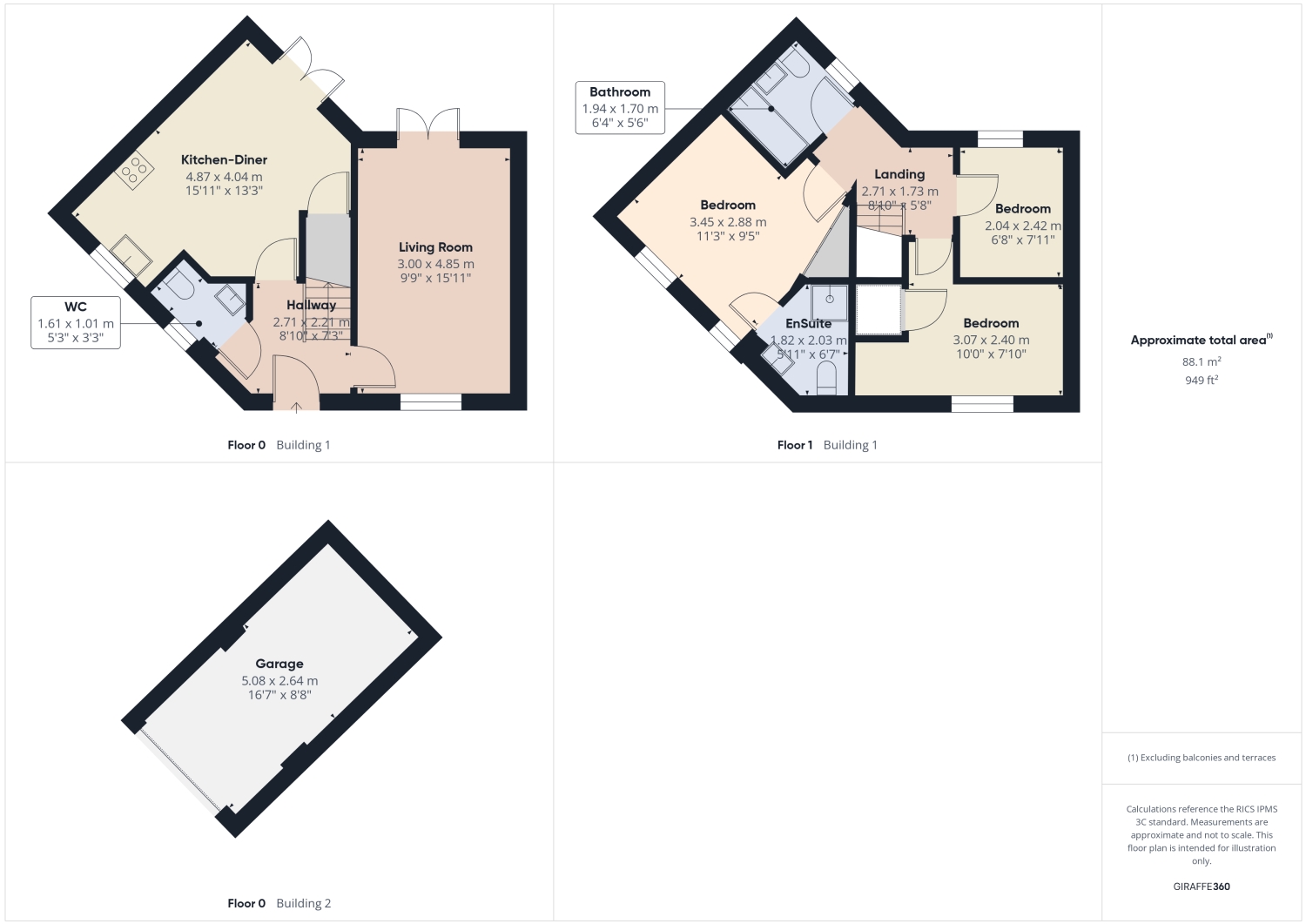 4, Myrtle Crescent, Sheffield floorplan