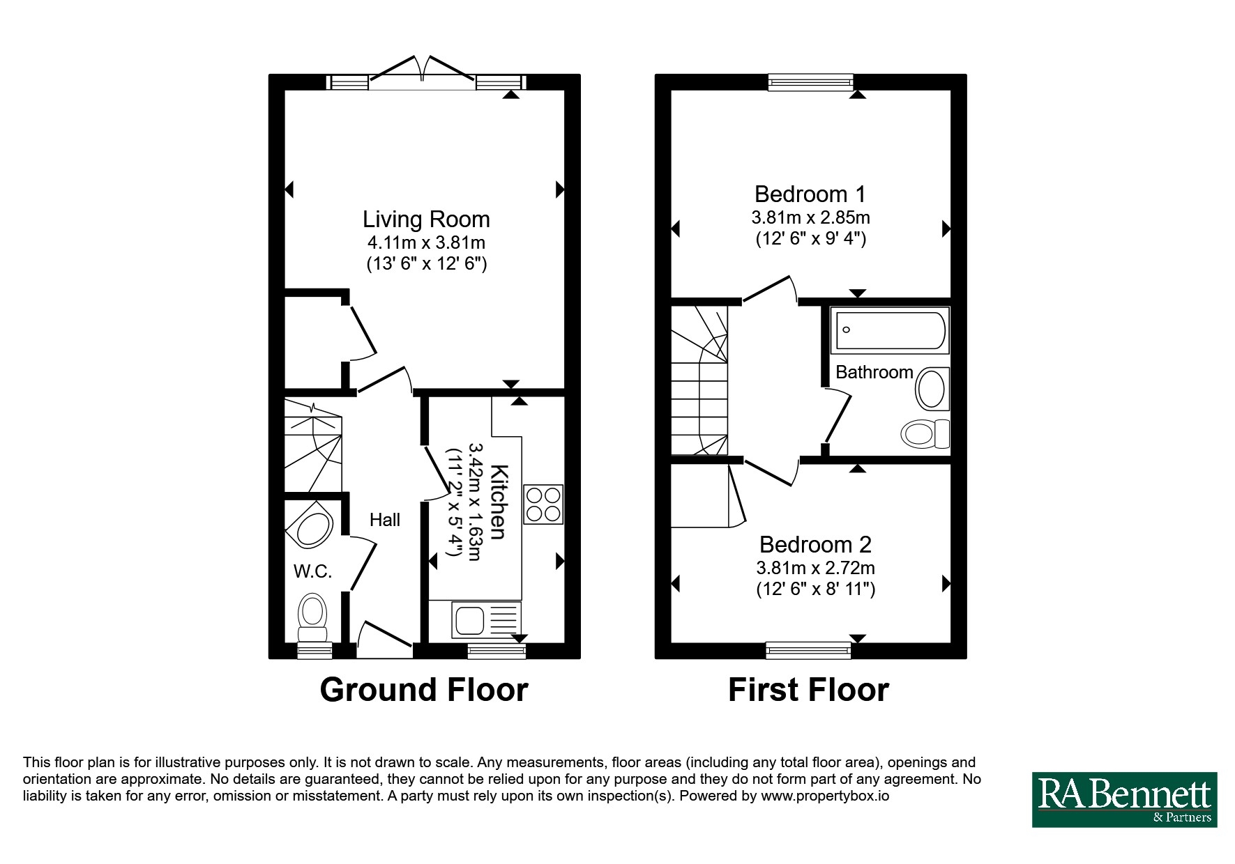 20, Phillips Way East, Warwick floorplan