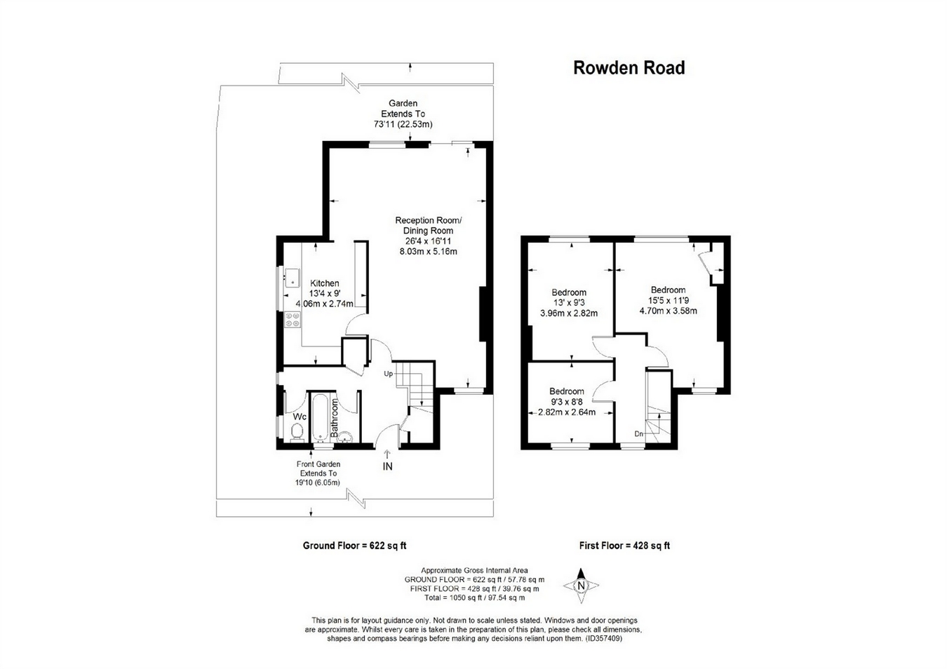 3 bed end terrace house for sale in Rowden Road, Ewell, Epsom KT19 Zoopla