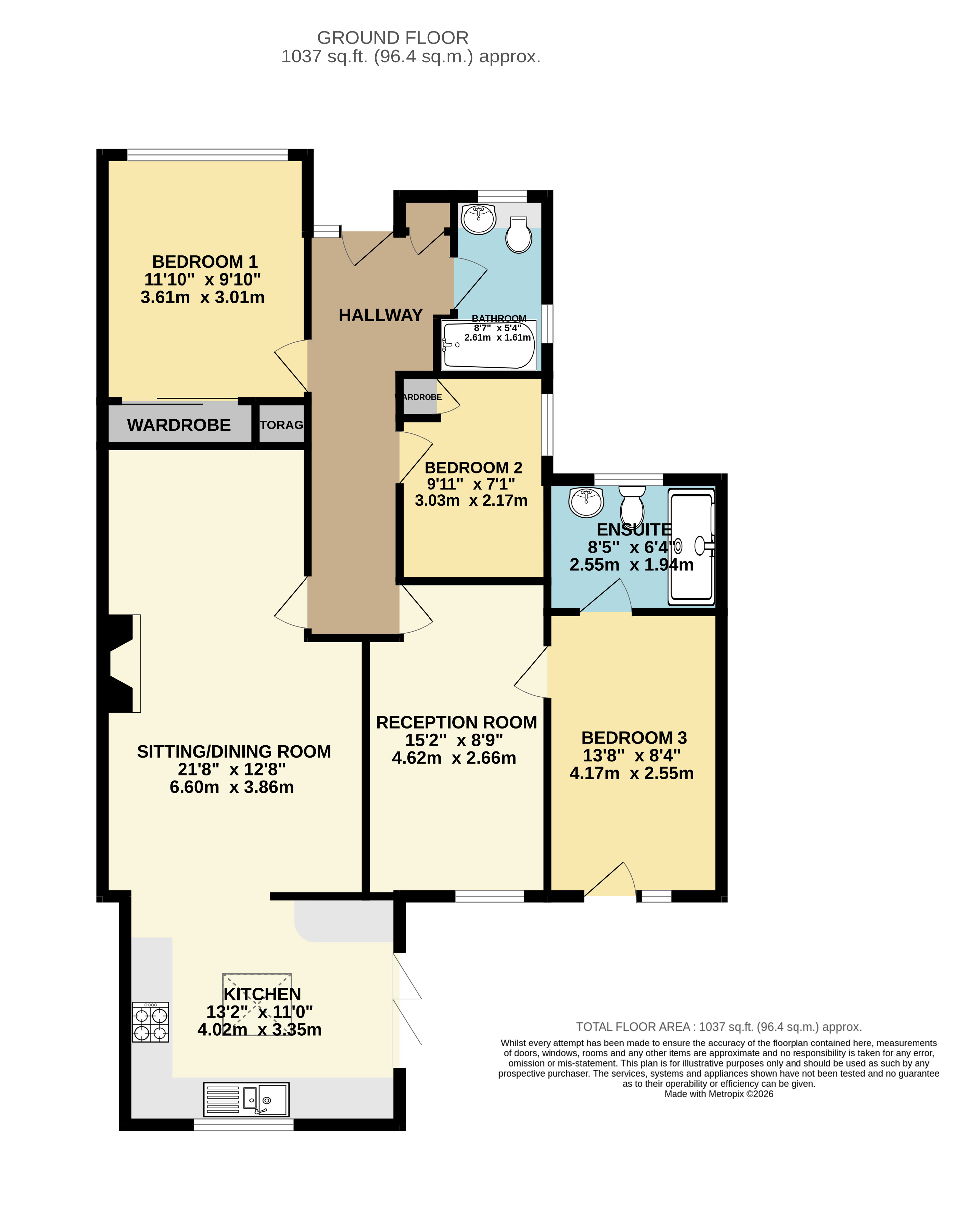 9, Burnards Field Road, Devon floorplan