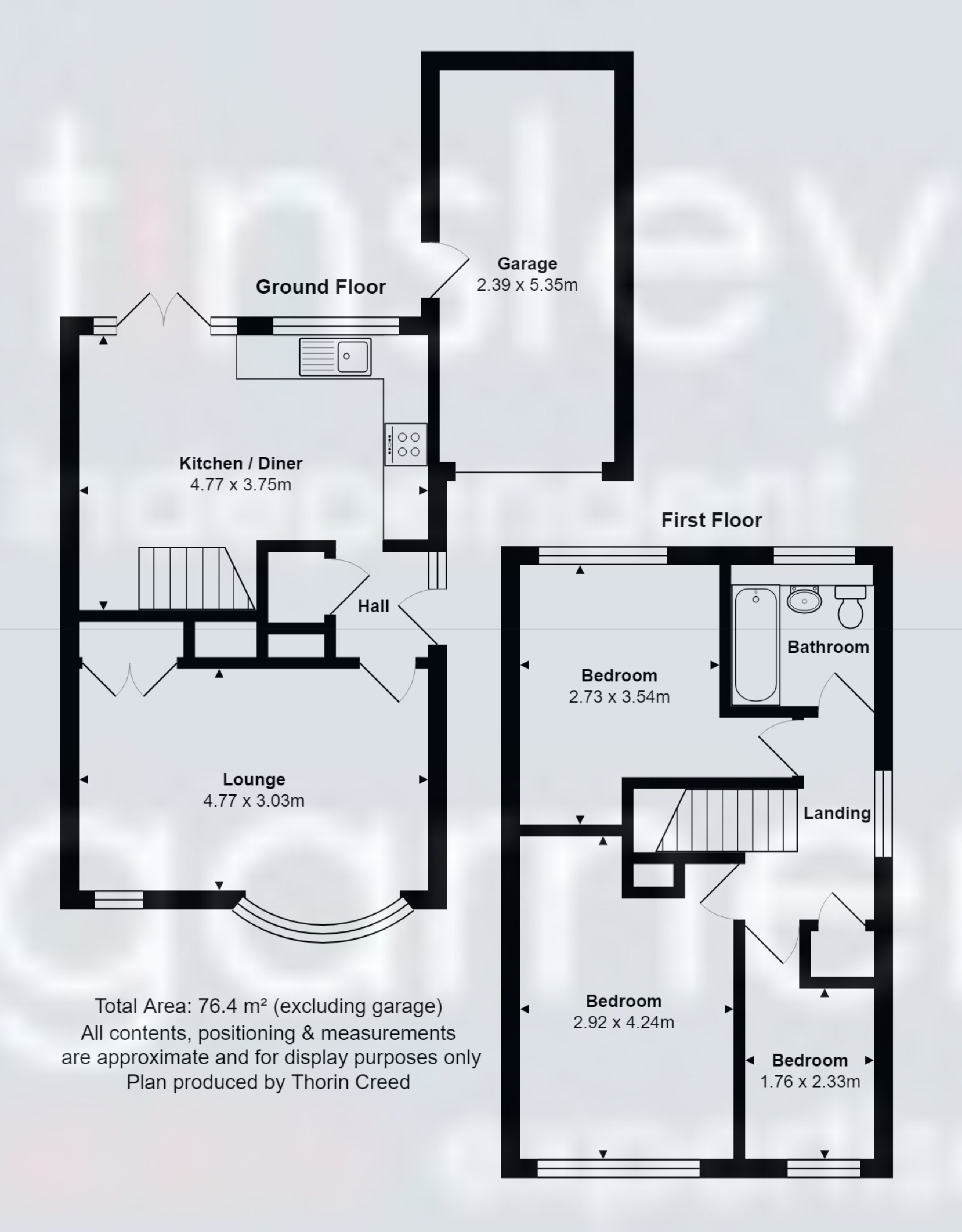 3 Bedrooms Link-detached house for sale in Larchfields, Stone ST15