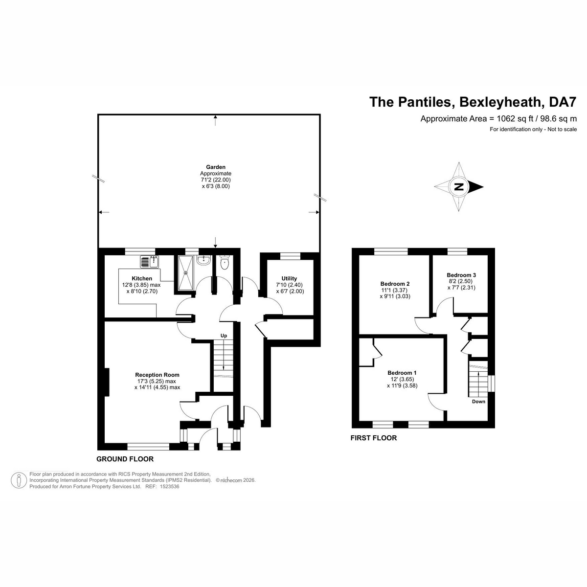 25, The Pantiles, Bexleyheath floorplan