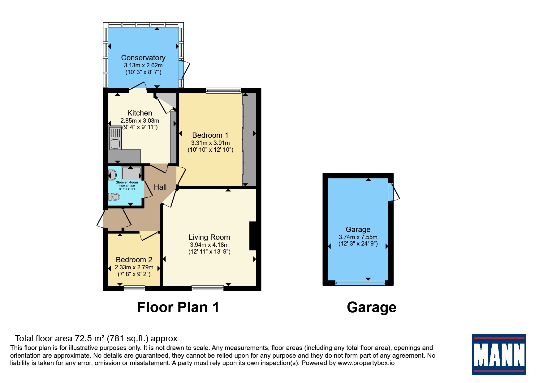 7, Belmont Close, Hampshire floorplan
