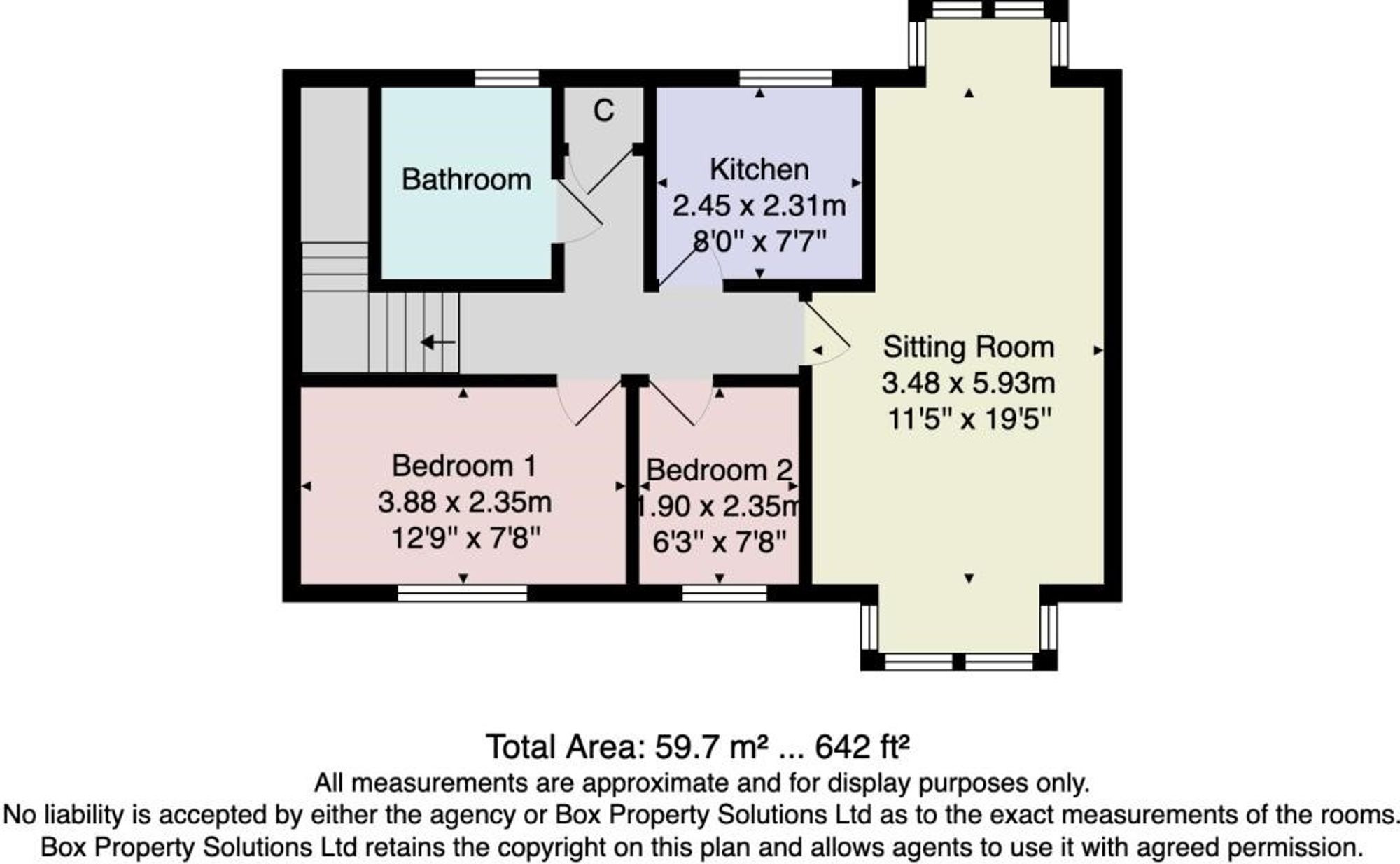 Flat 16, Charlwood, Harrogate floorplan