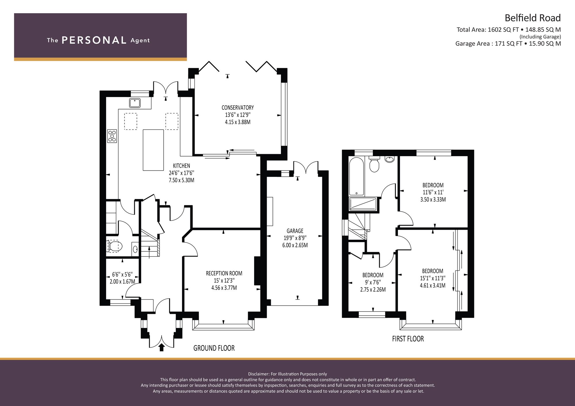 26 Belfield Road, Epsom floorplan