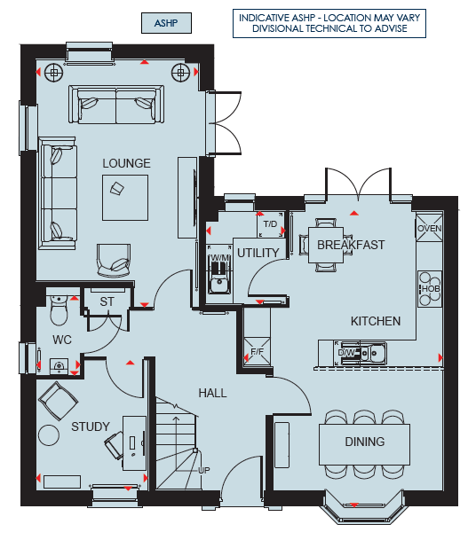 HA423538, Keckwick Lane, Daresbury, Warrington floorplan