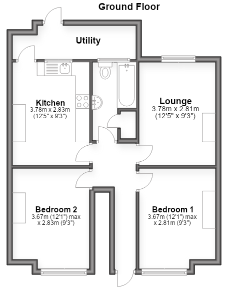 Shanklin Road, Brighton floorplan
