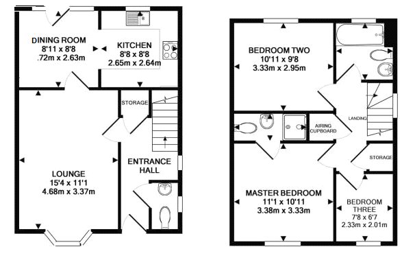 3 Bedrooms Semi-detached house for sale in Holly Blue Drive, Iwade, Sittingbourne ME9