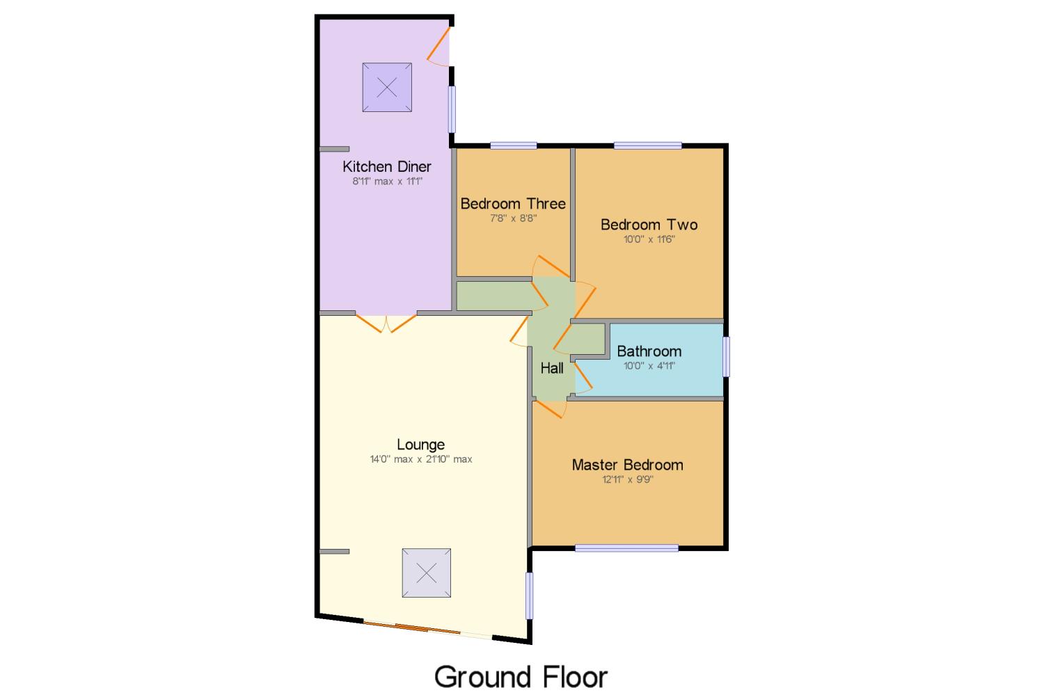 Larch Way, Patchway, Bristol, Gloucestershire BS34, 3 bedroom bungalow for sale 59337977