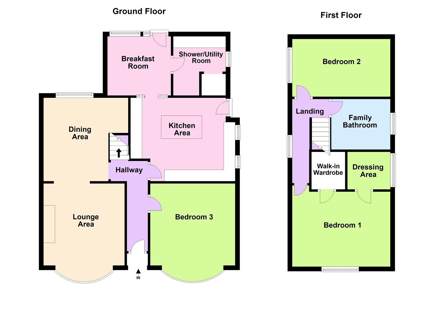 Oundle Road, Orton Longueville, Peterborough PE2, 3 bedroom detached