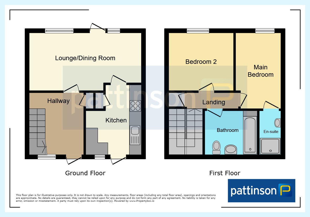 37, Cheviot Place, Peterlee floorplan