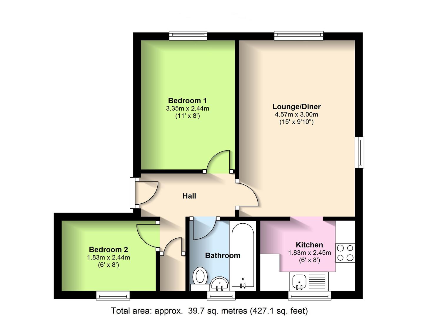 Adwood Court, Thatcham floorplan