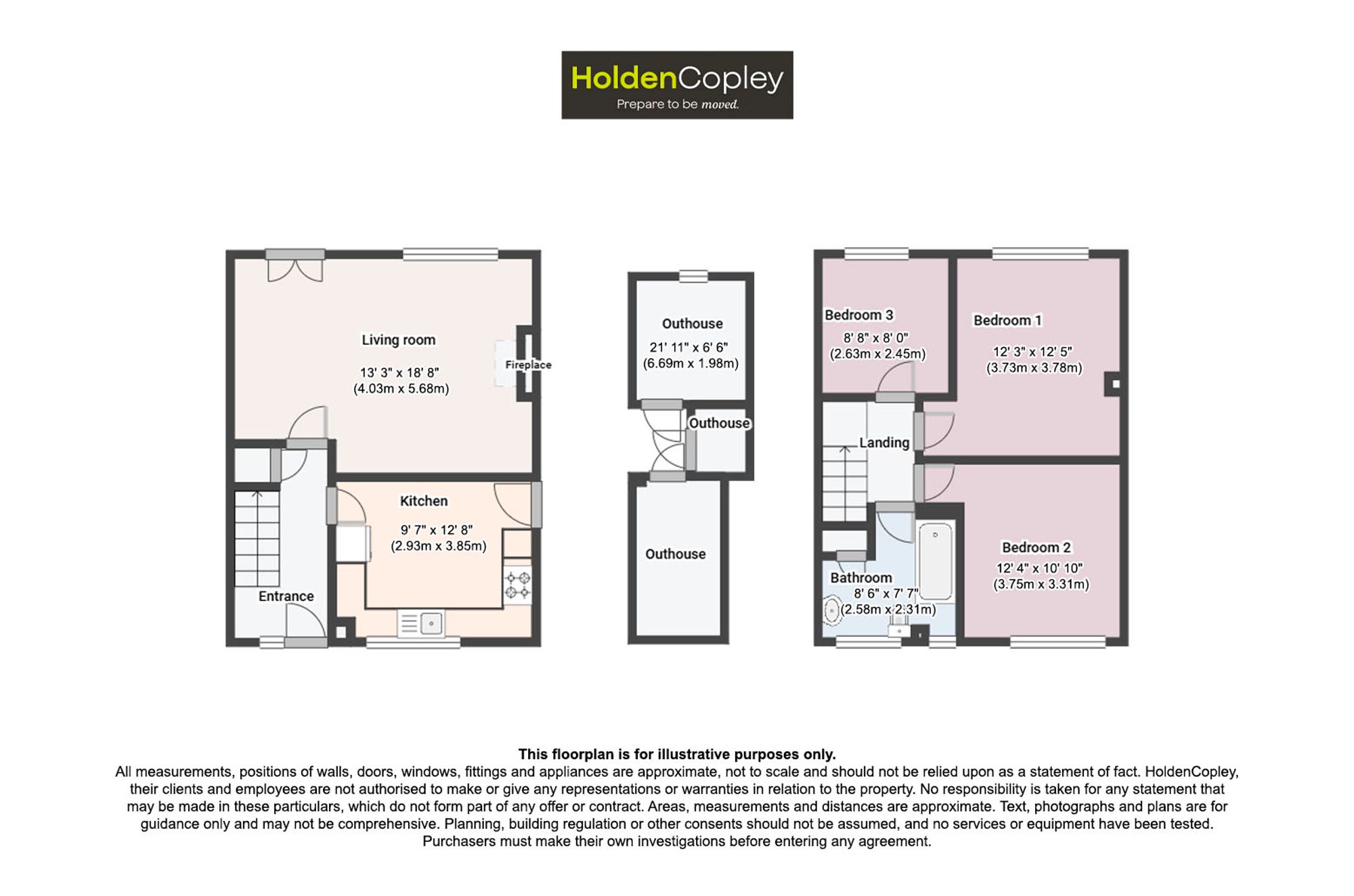 11 Perlethorpe Drive, Nottingham floorplan