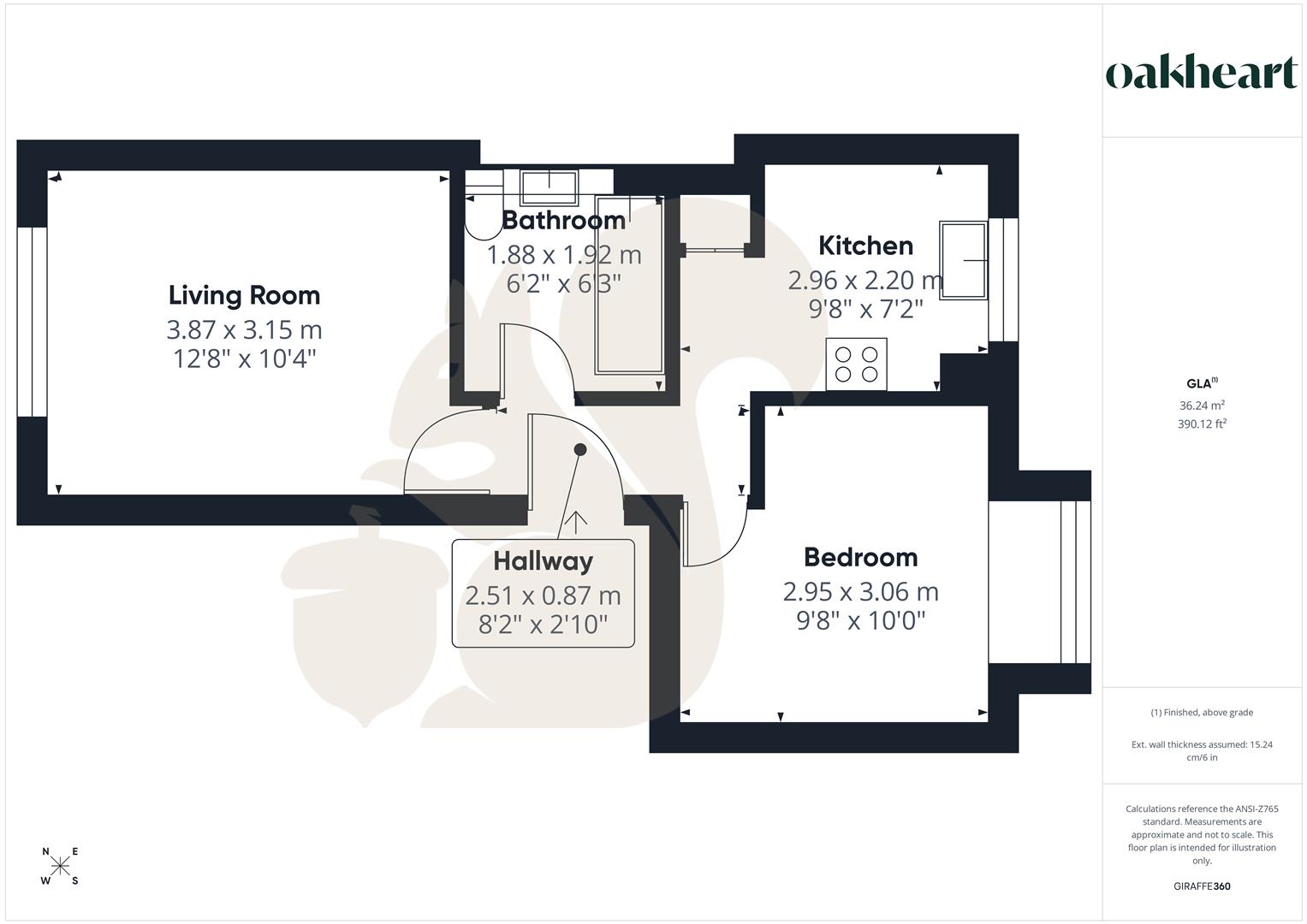 62, Culver Rise, Chelmsford floorplan