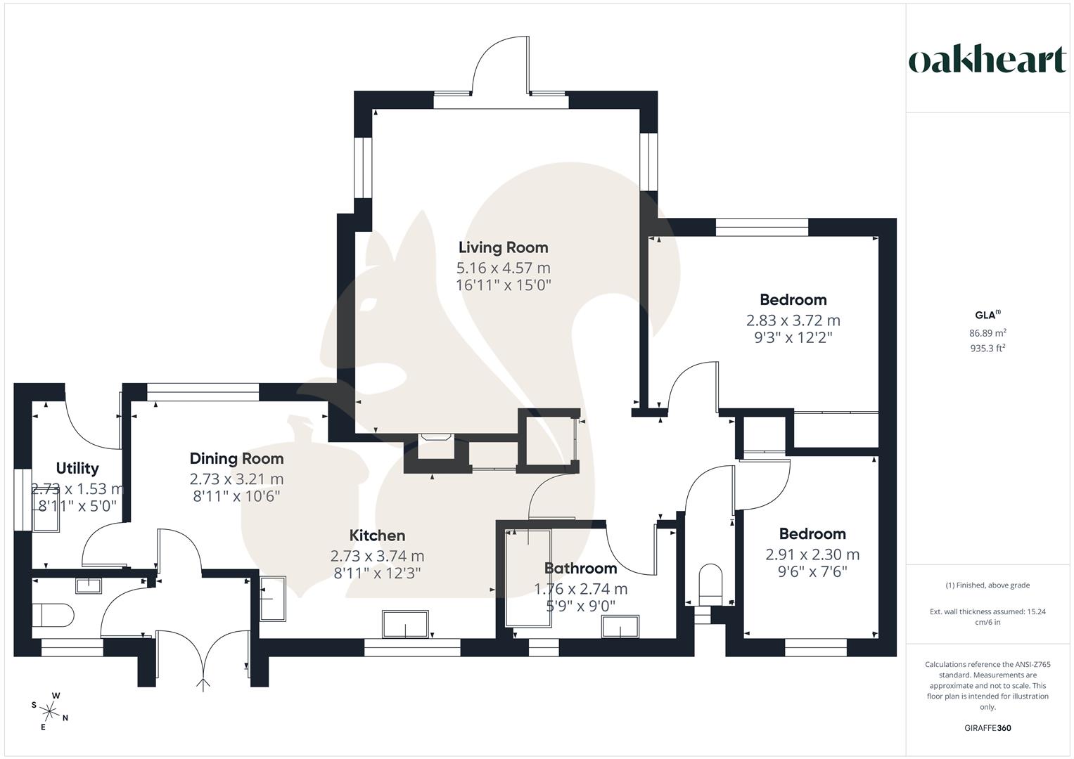 18, Cliffield, Braintree floorplan
