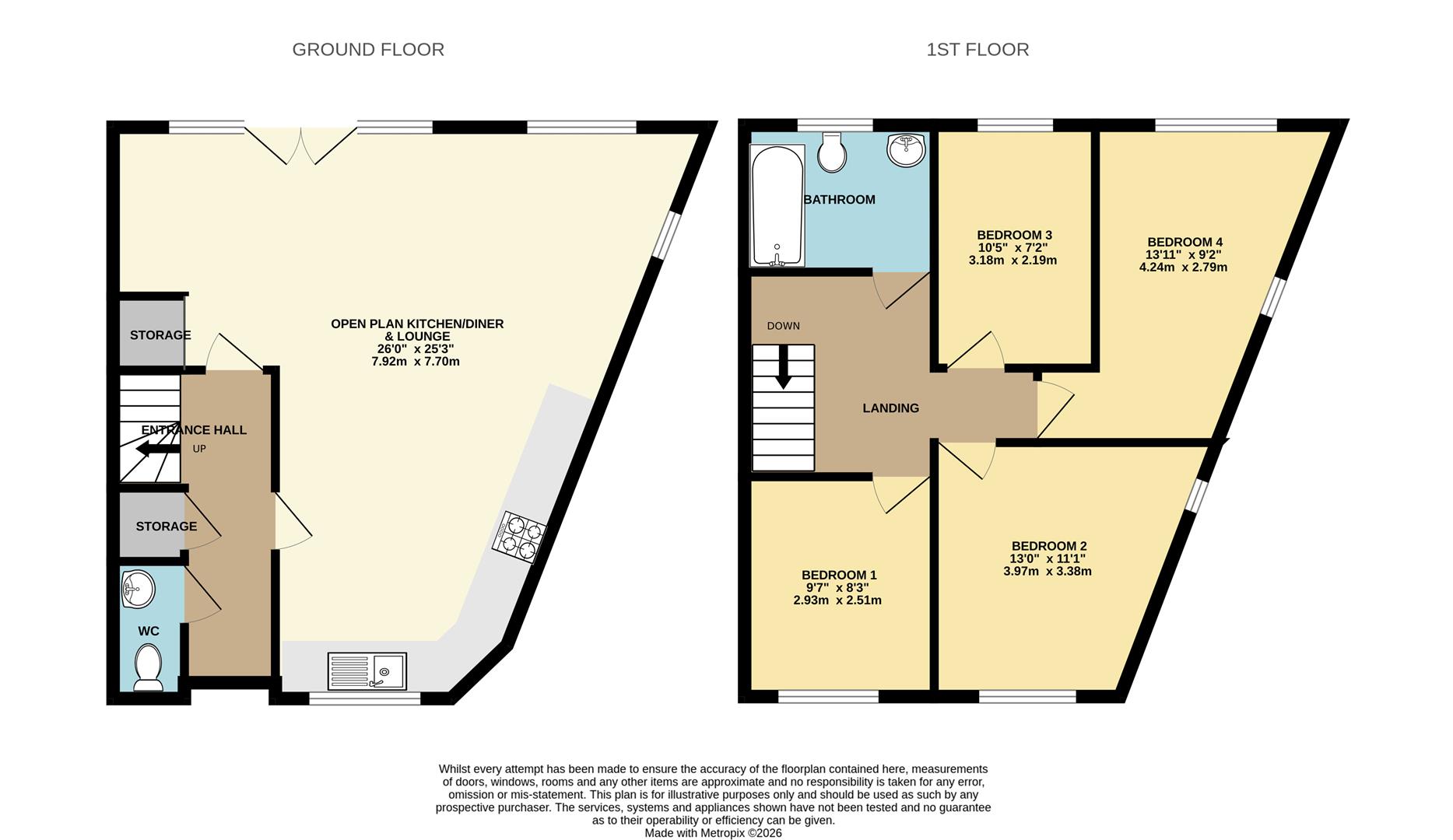 384F, Gipsy Lane, Leicester floorplan