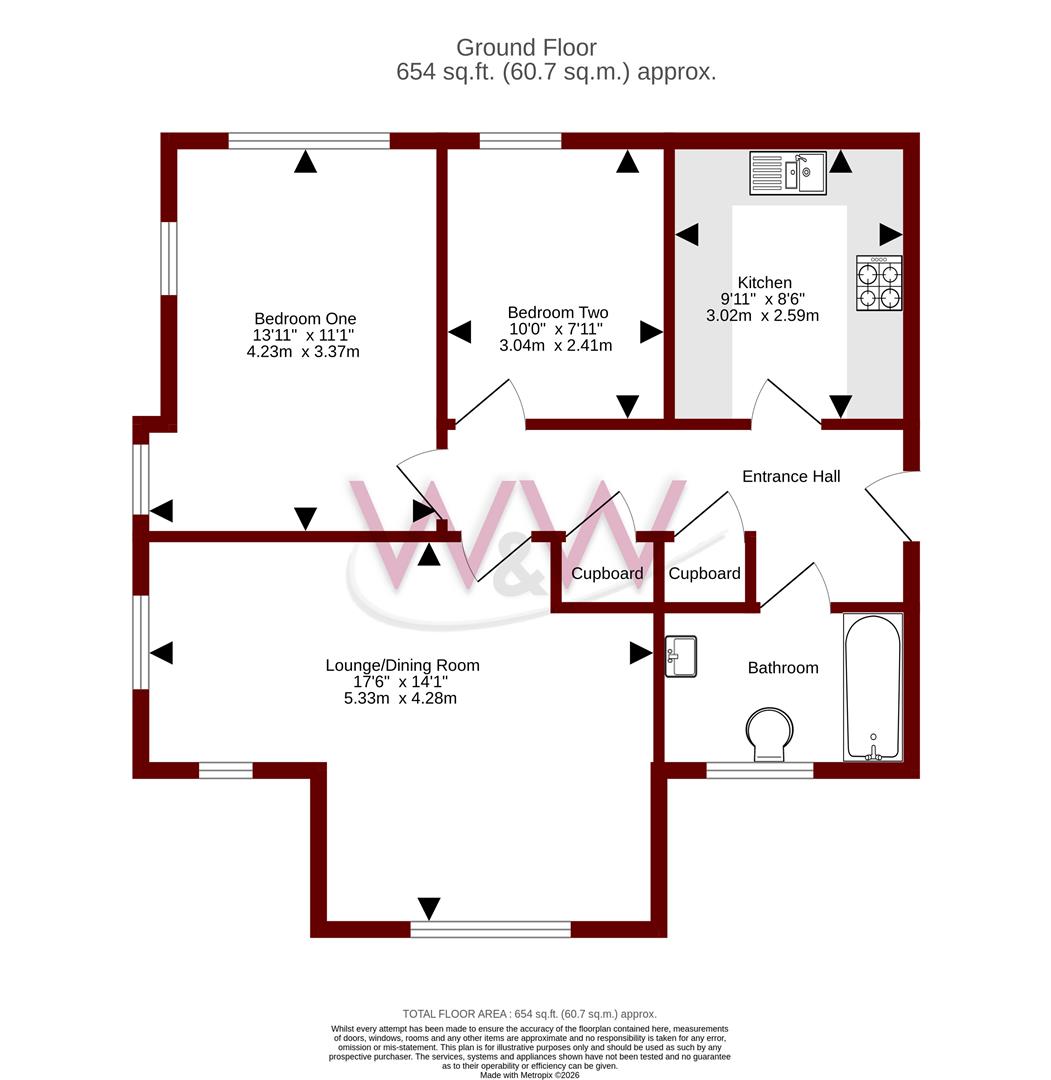 38, Coleridge Drive, Fareham floorplan