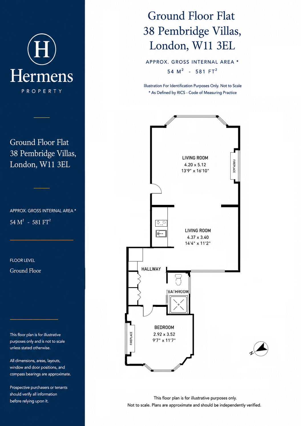 38, Pembridge Villas, London floorplan