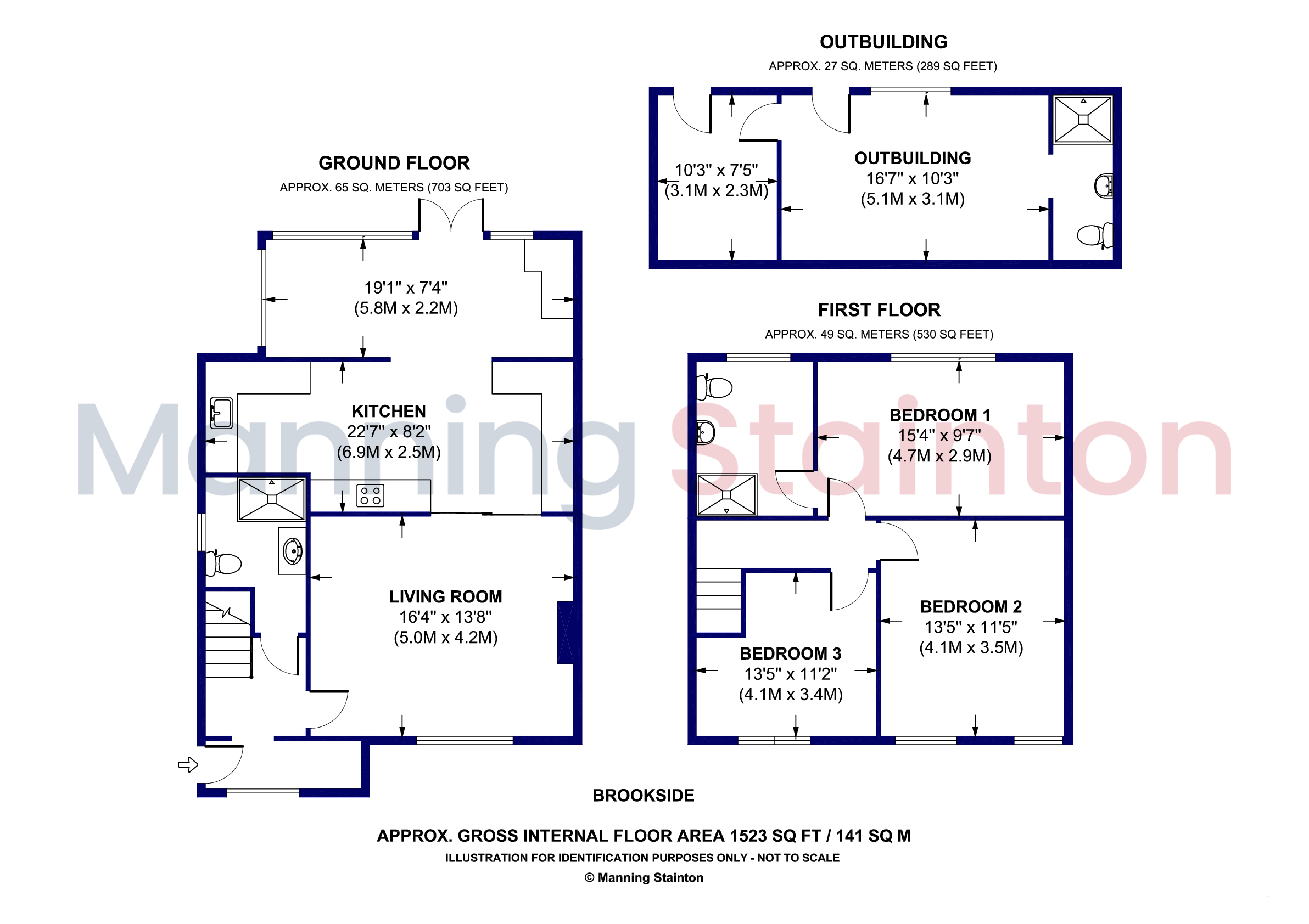 32, Brookside, Wetherby floorplan