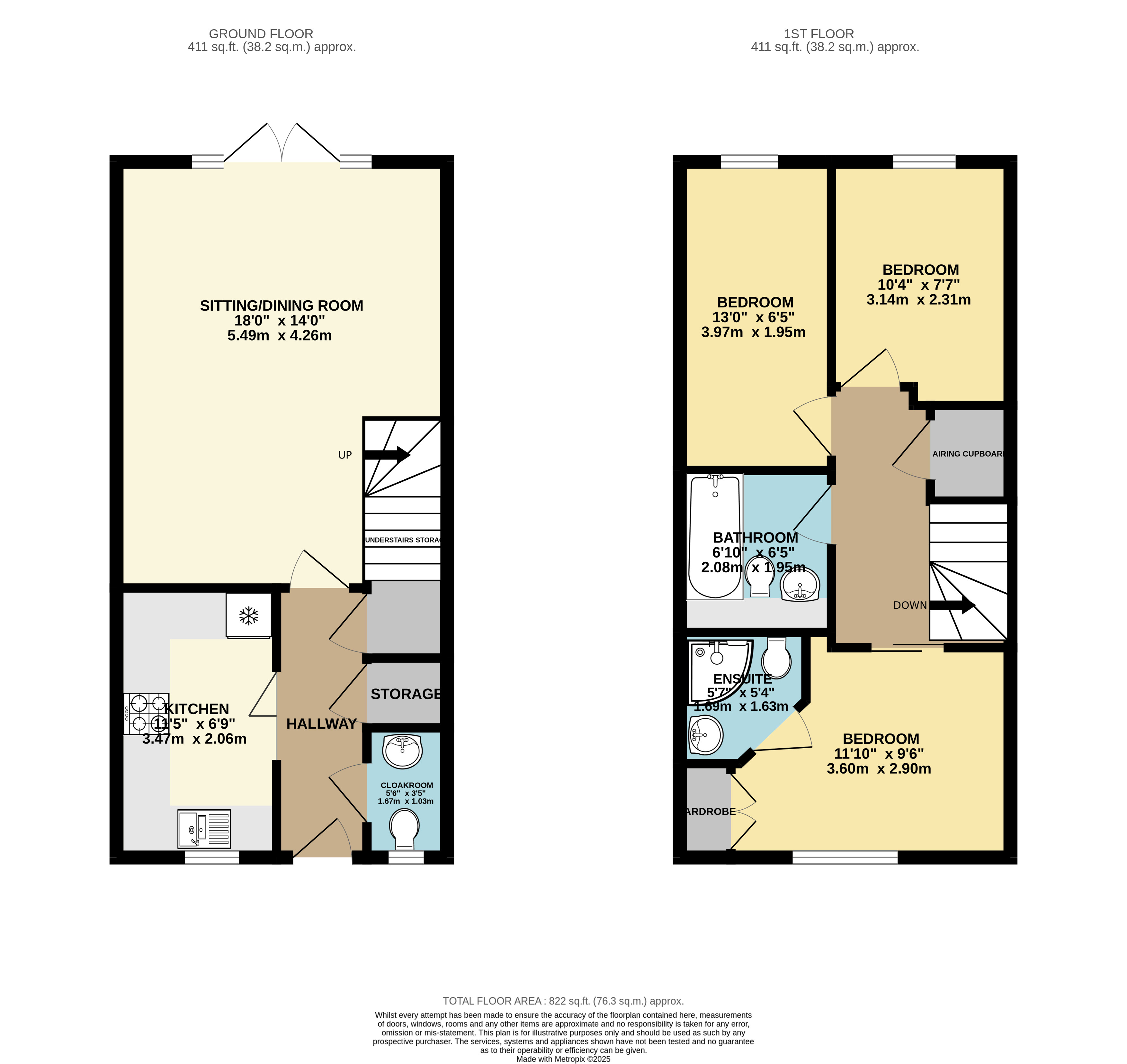 Maxted Close, Tonbridge floorplan