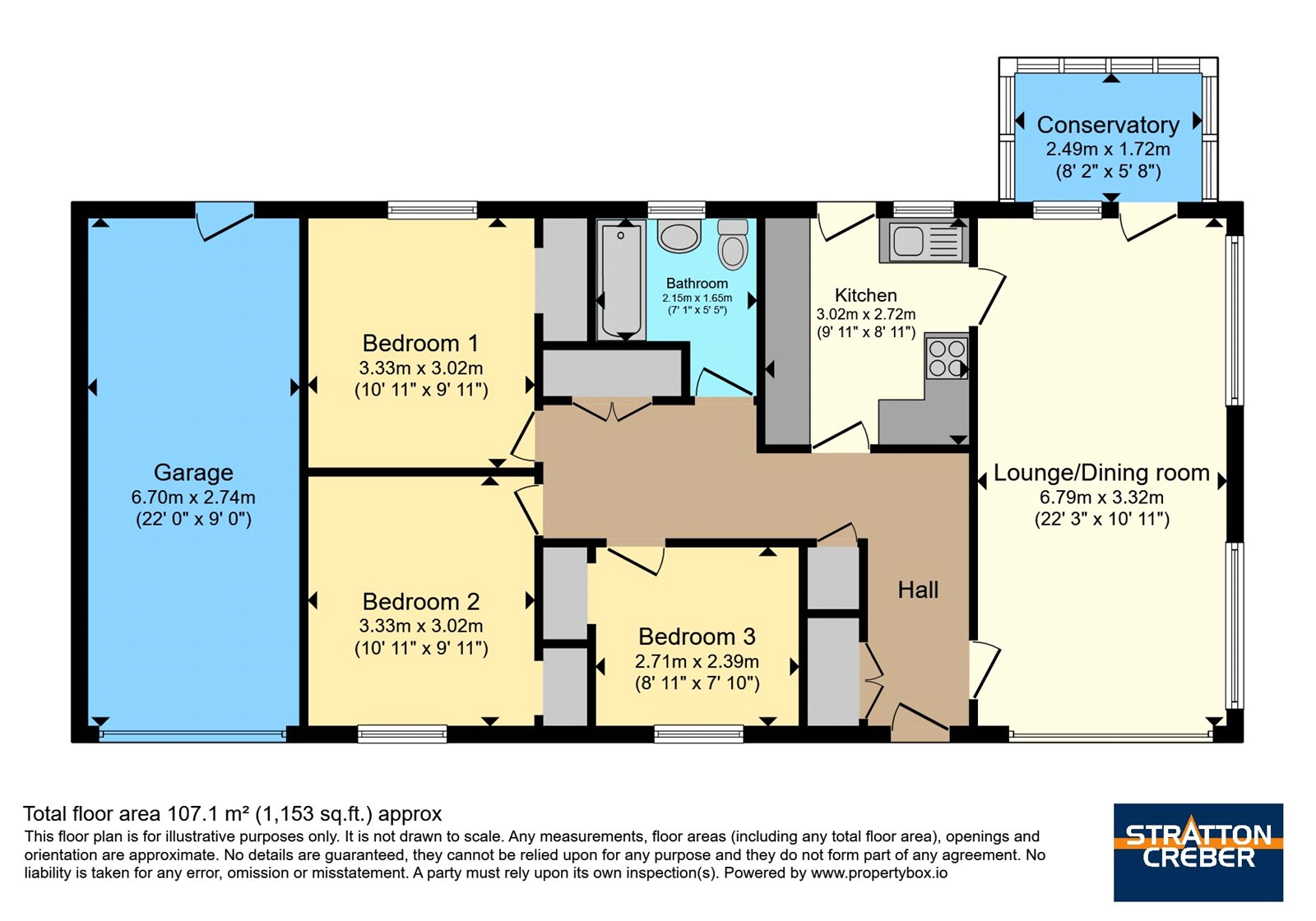 49, Athelstan Park, Cornwall floorplan