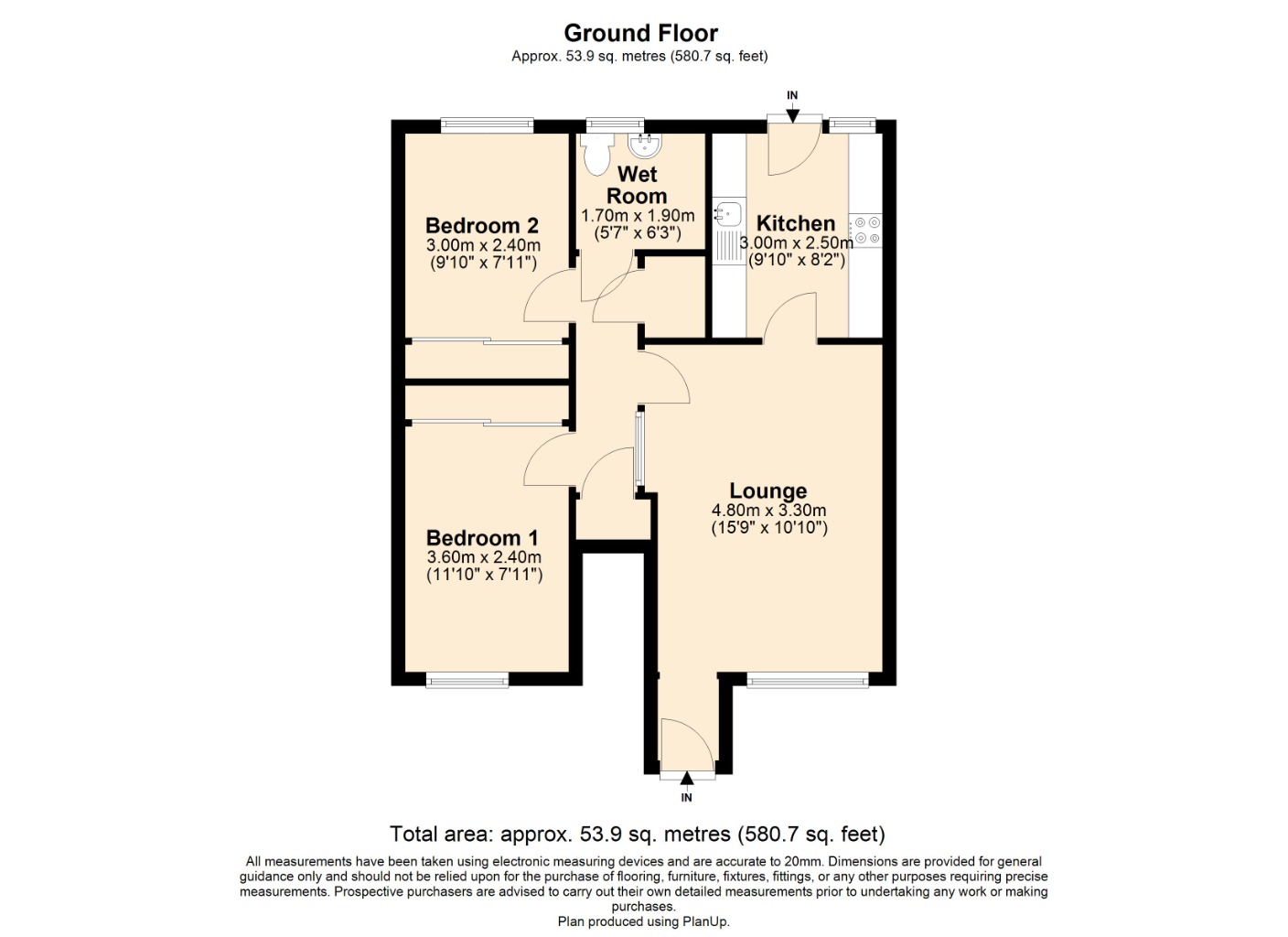 19, Macdonald Place, Burntisland floorplan