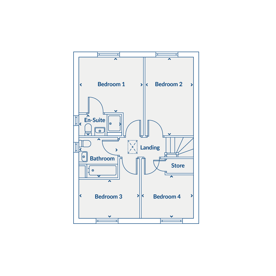 Plot 10, Rolston Road, Hornsea floorplan