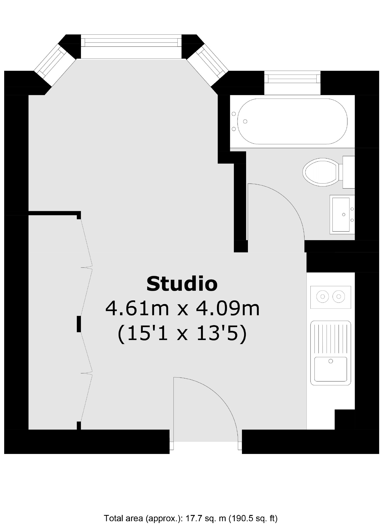 234, Chelsea Cloisters, London floorplan