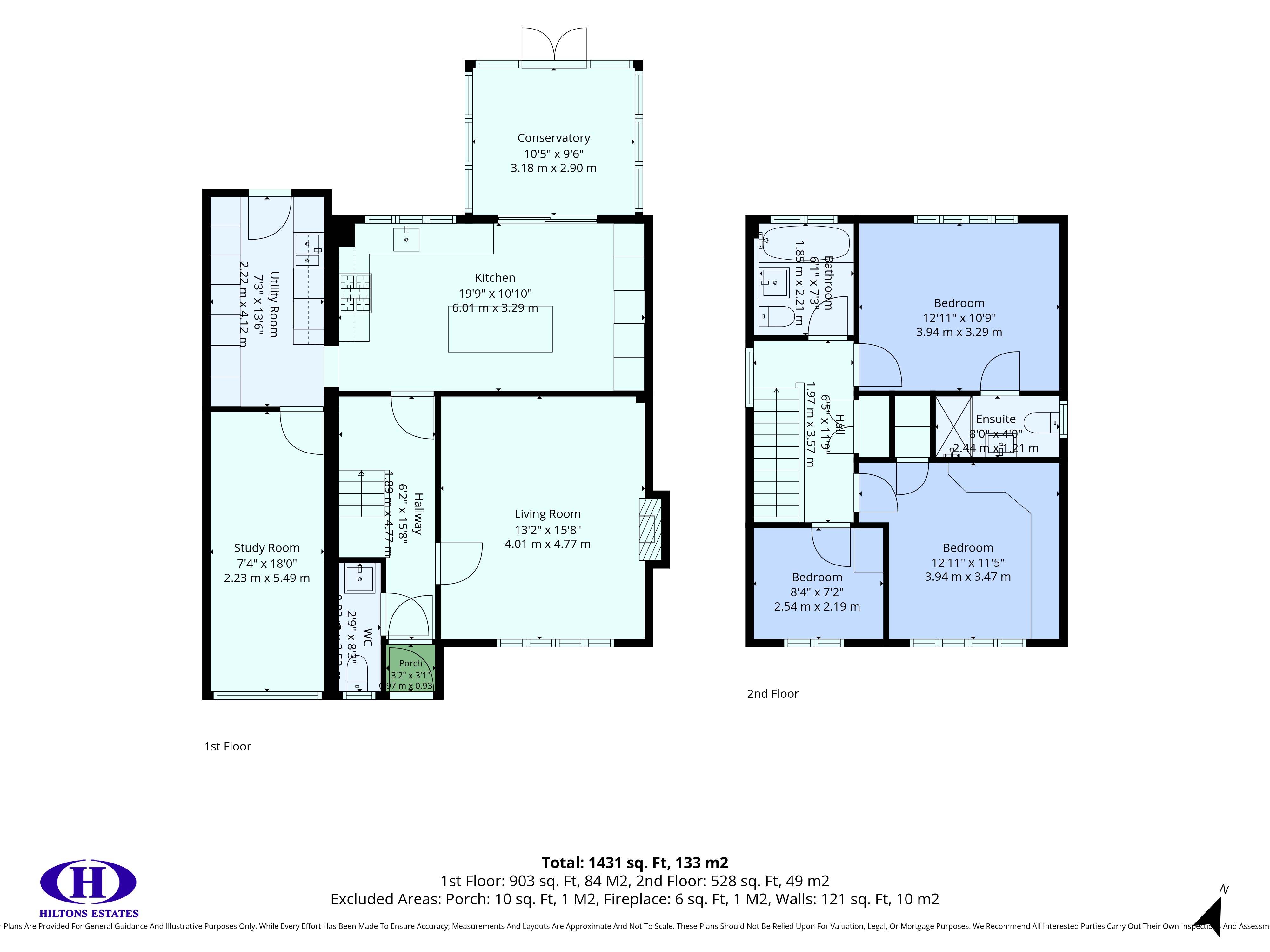 71a, Fordbridge Road, Ashford floorplan