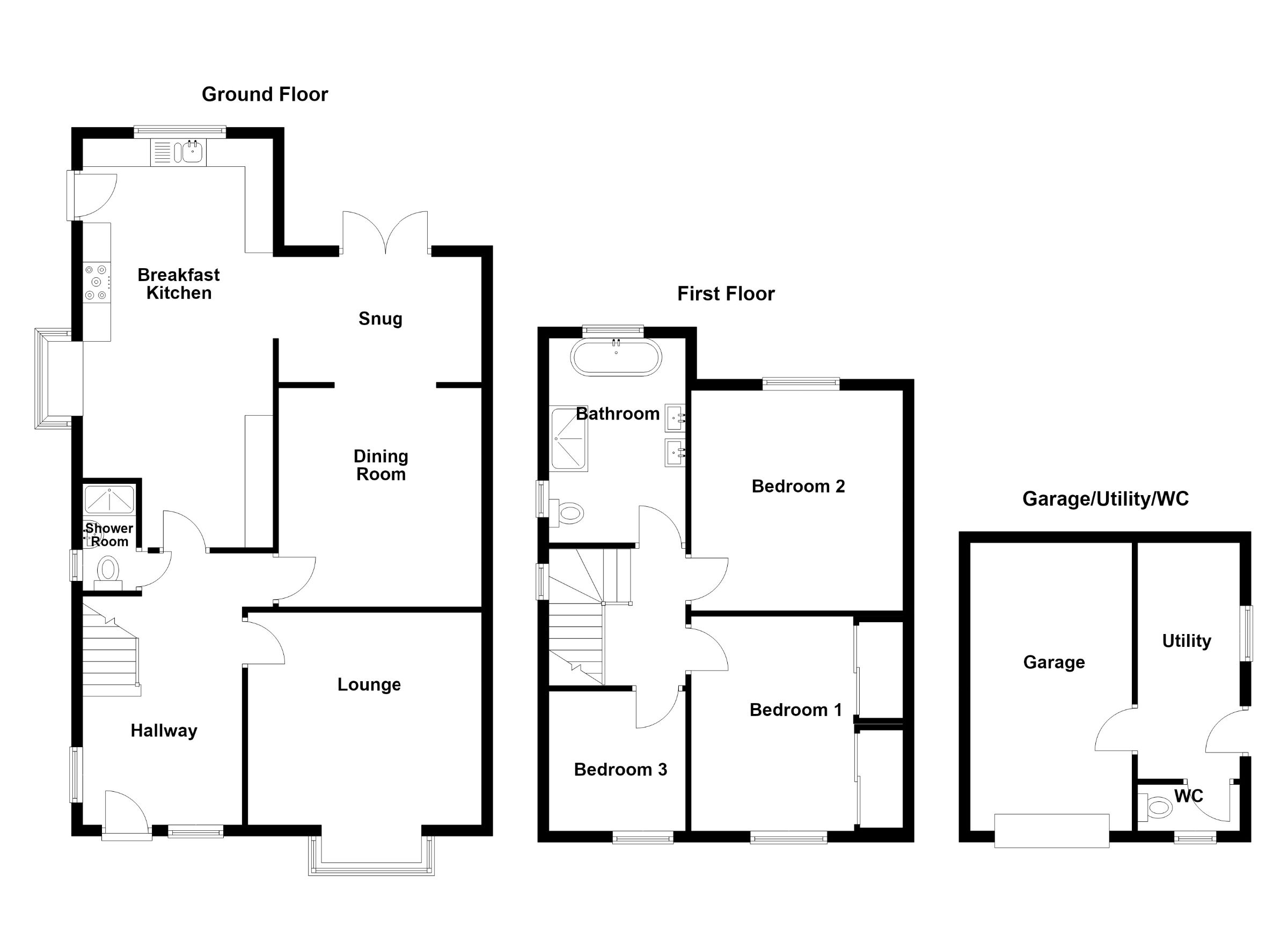 4 Burlington Avenue, Morecambe floorplan