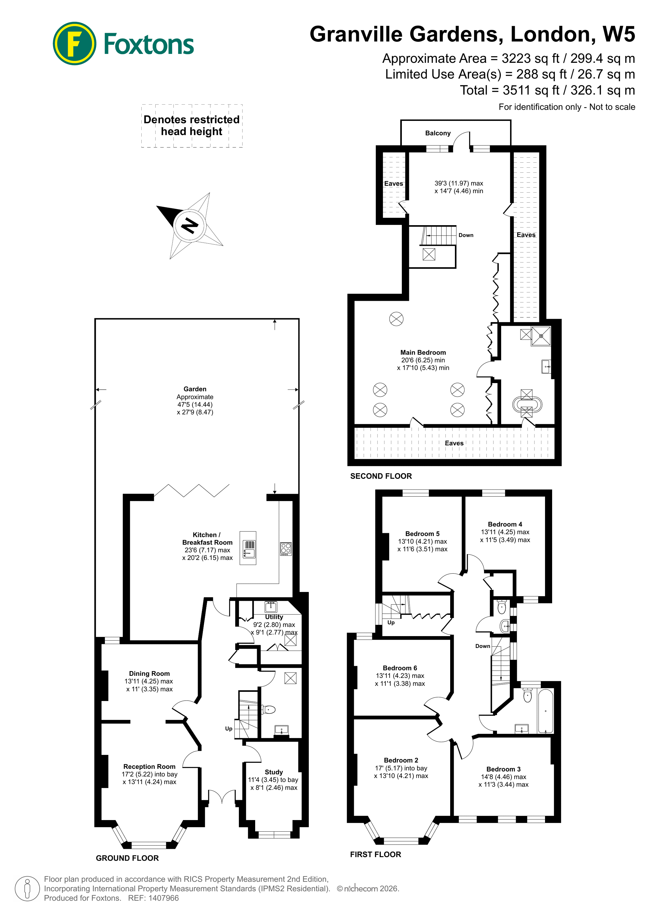 Granville Gardens, Ealing floorplan